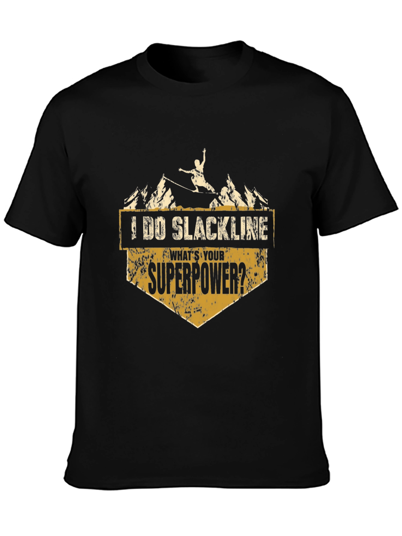 I Do Slackline Superpower T-Shirt