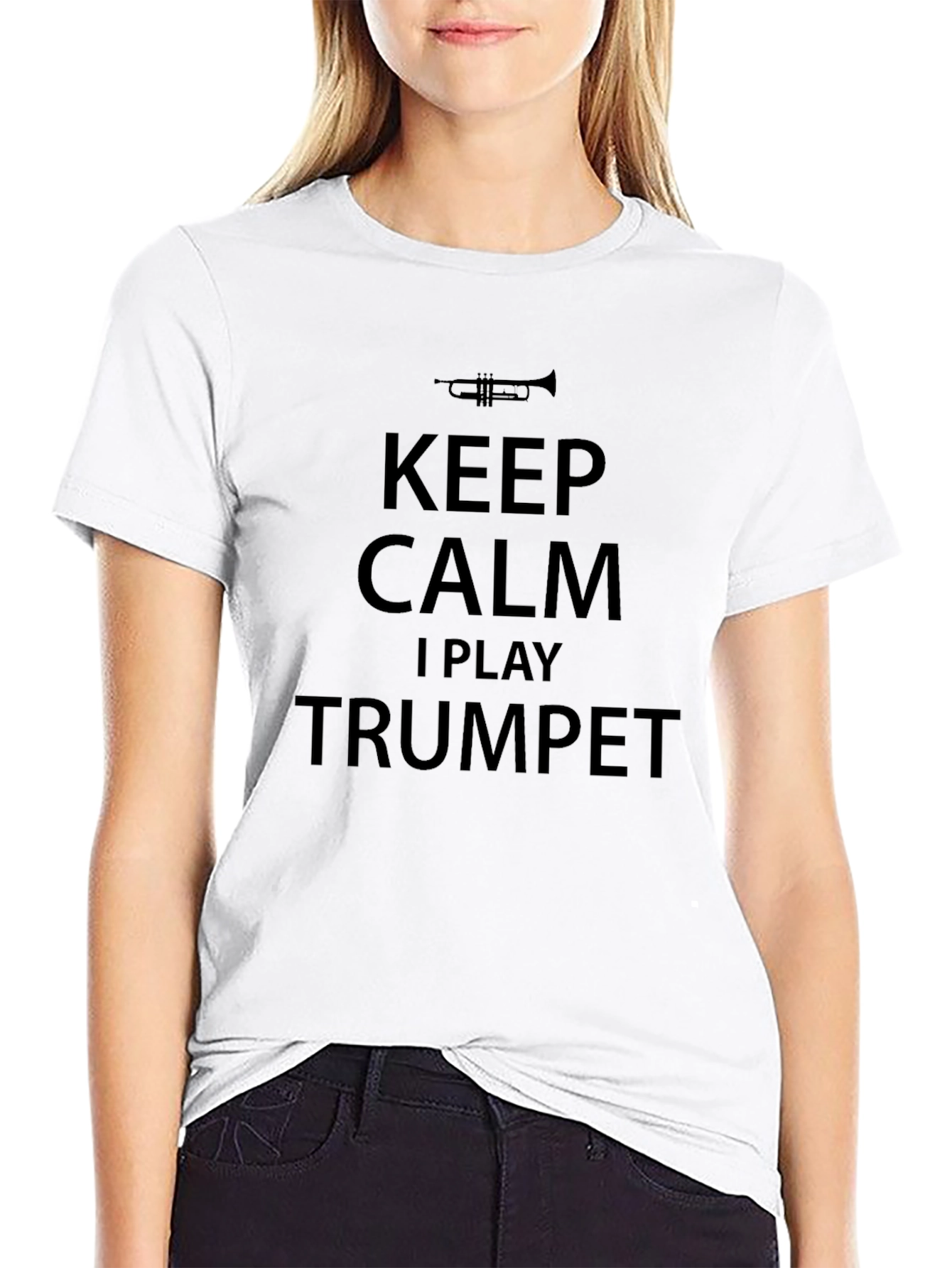 Keep Calm I Play Trumpet T-Shirt - Musician Tee