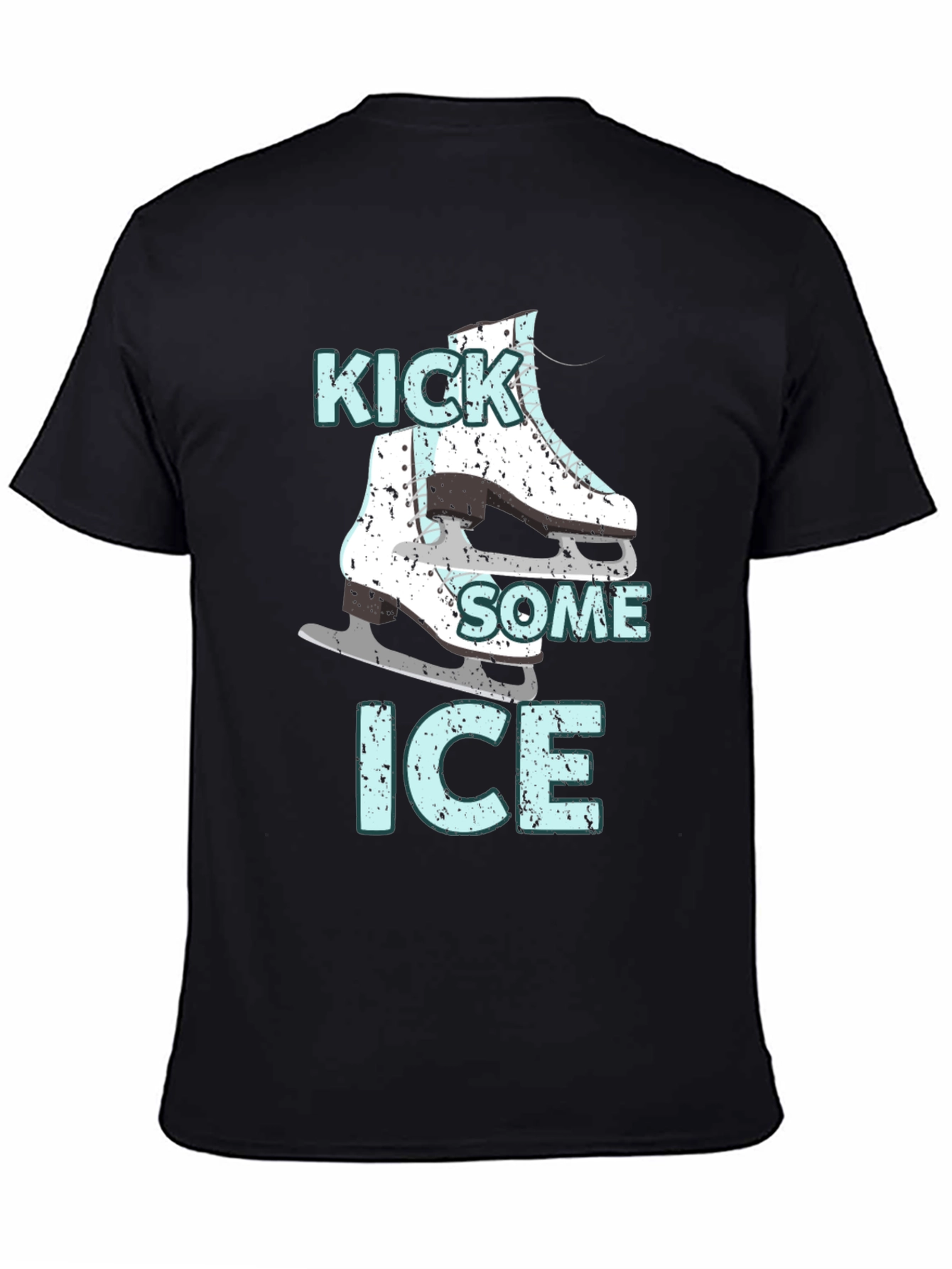 Kick Some Ice T-Shirt Figure Skating Tee