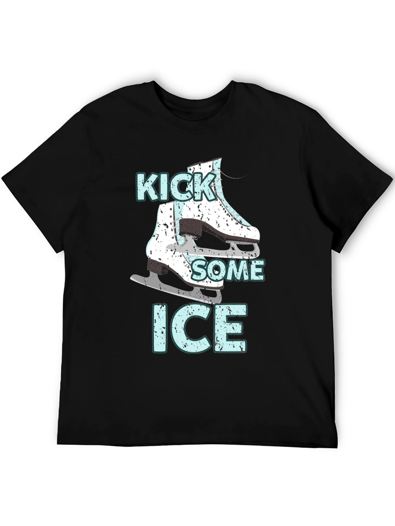 Kick Some Ice T-Shirt Figure Skating Tee