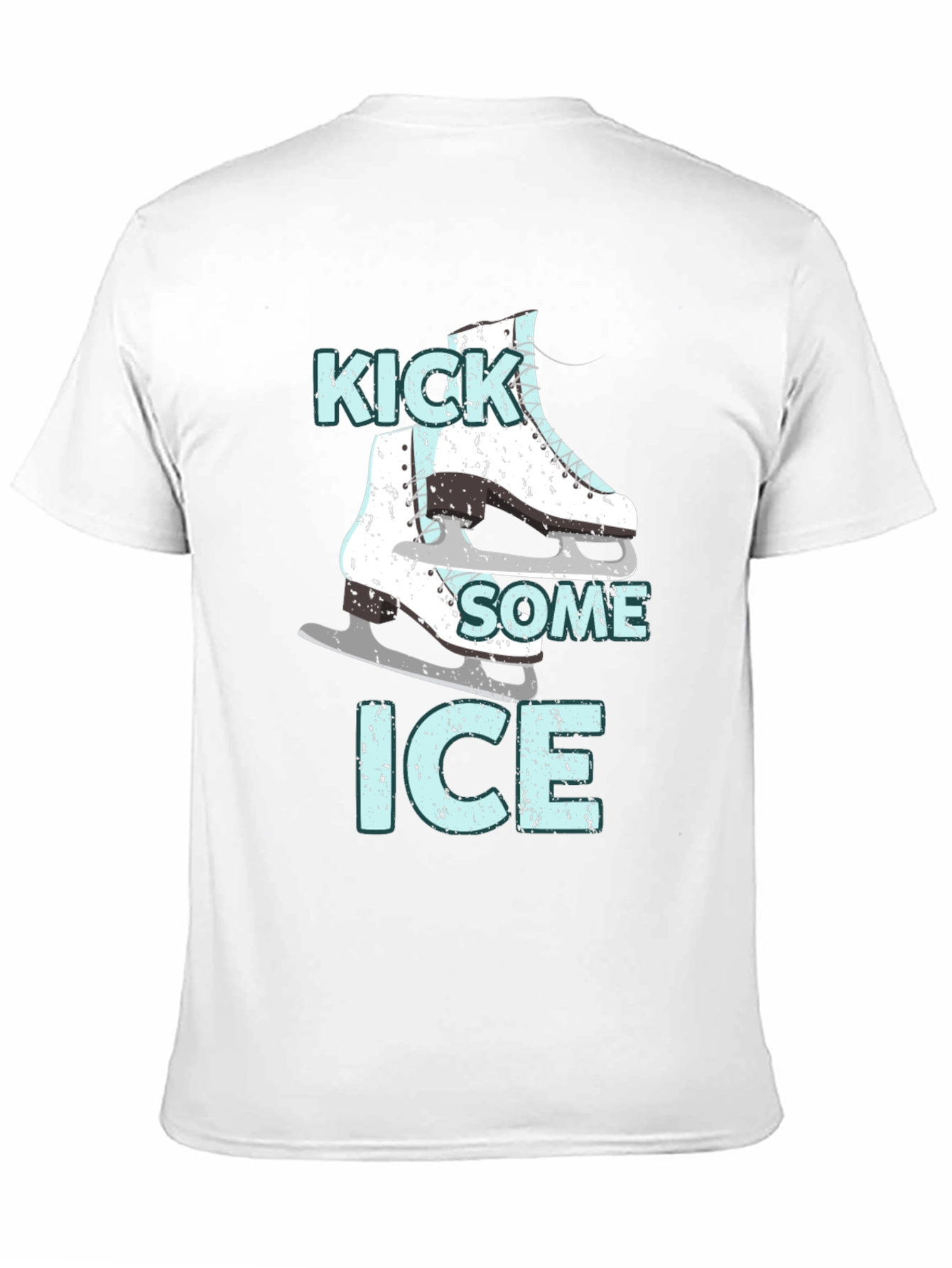 Kick Some Ice T-Shirt Figure Skating Tee