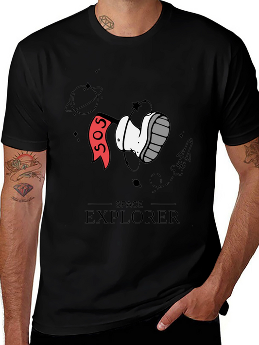 Space Explorer Graphic T-Shirt
