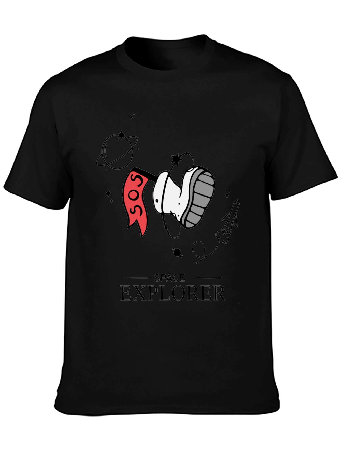 Space Explorer Graphic T-Shirt