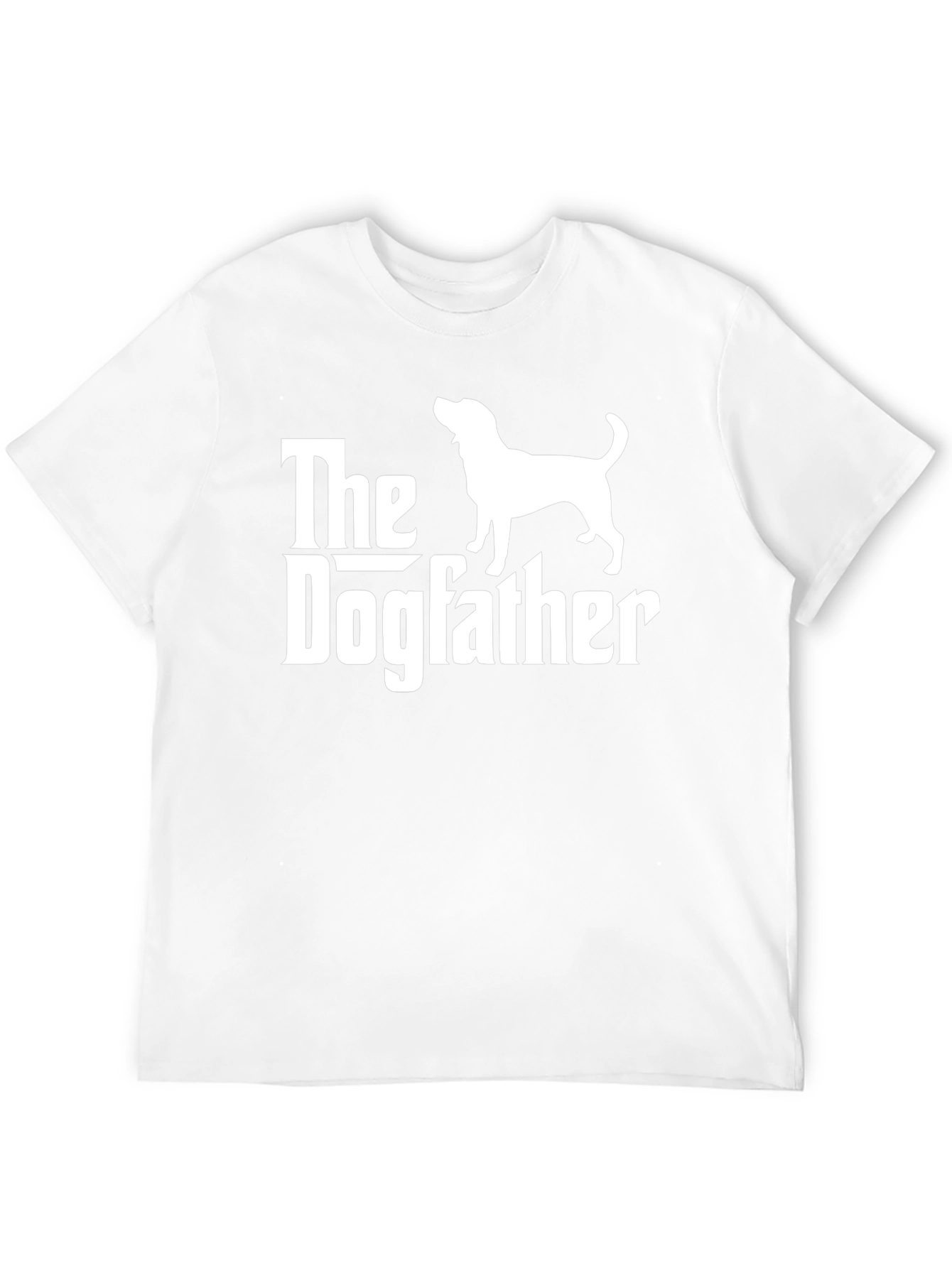 The Dogfather Black T-Shirt - Funny Dog Lover Tee