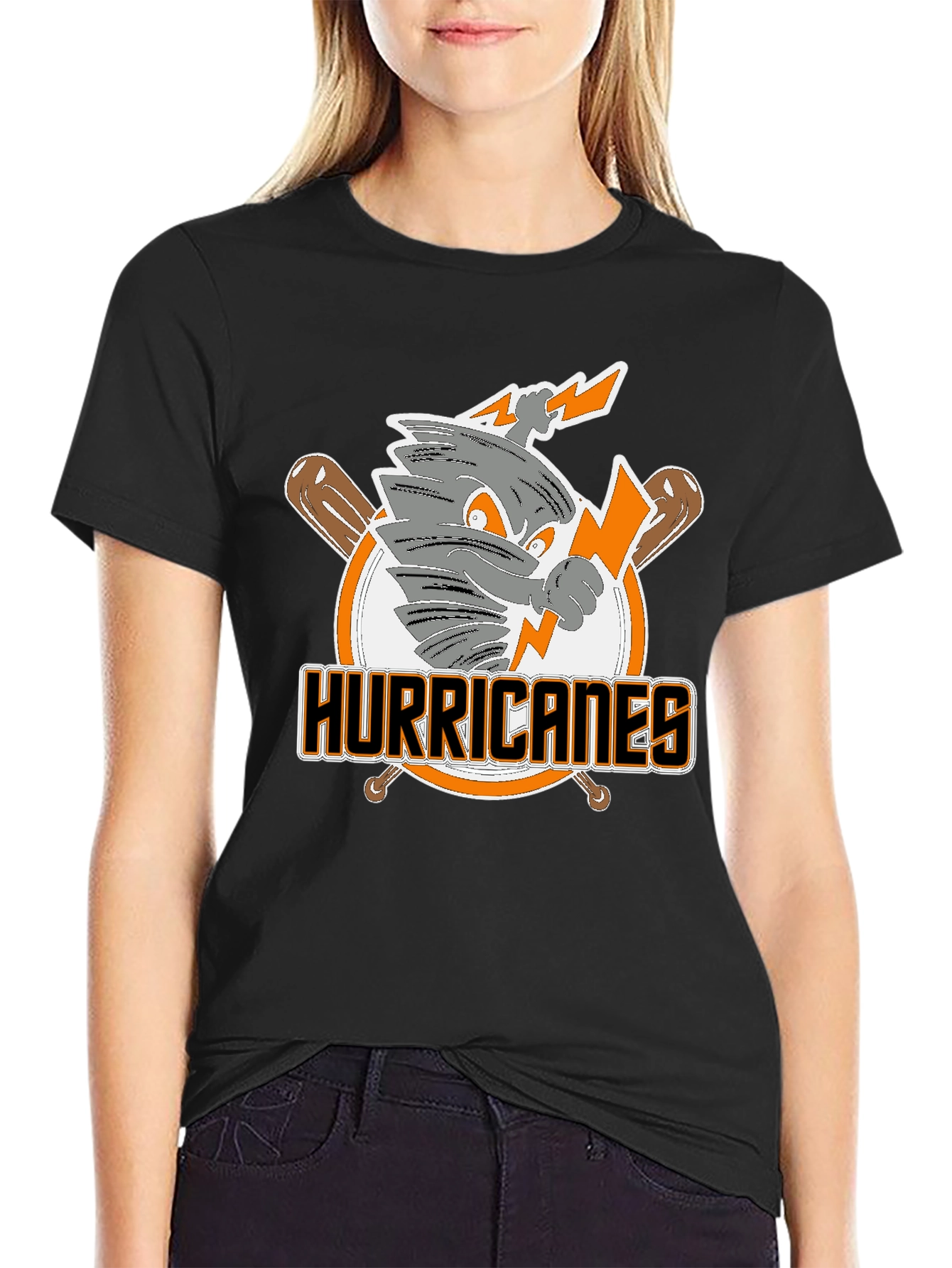 Hurricanes Baseball Graphic T-Shirt