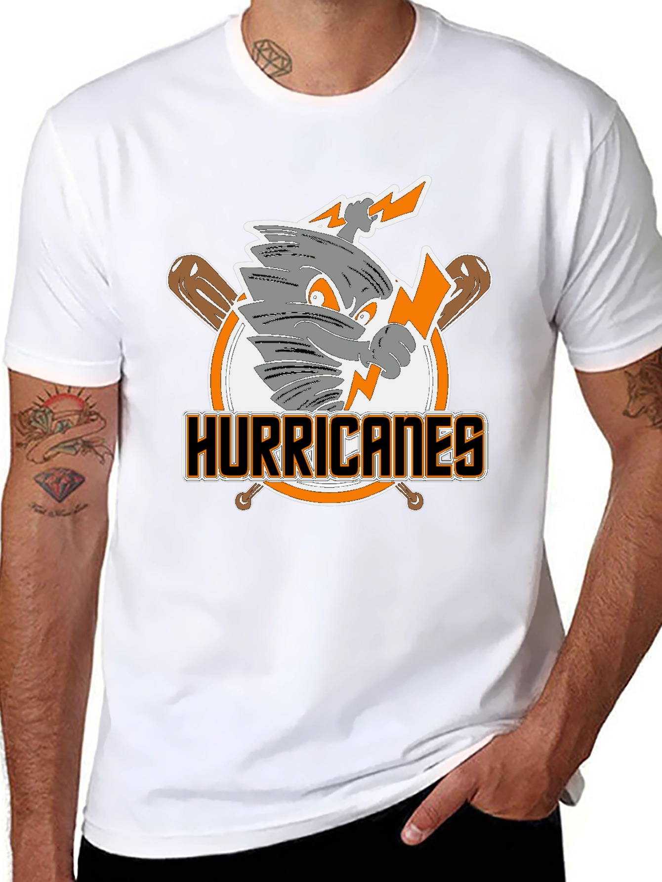 Hurricanes Baseball Graphic T-Shirt