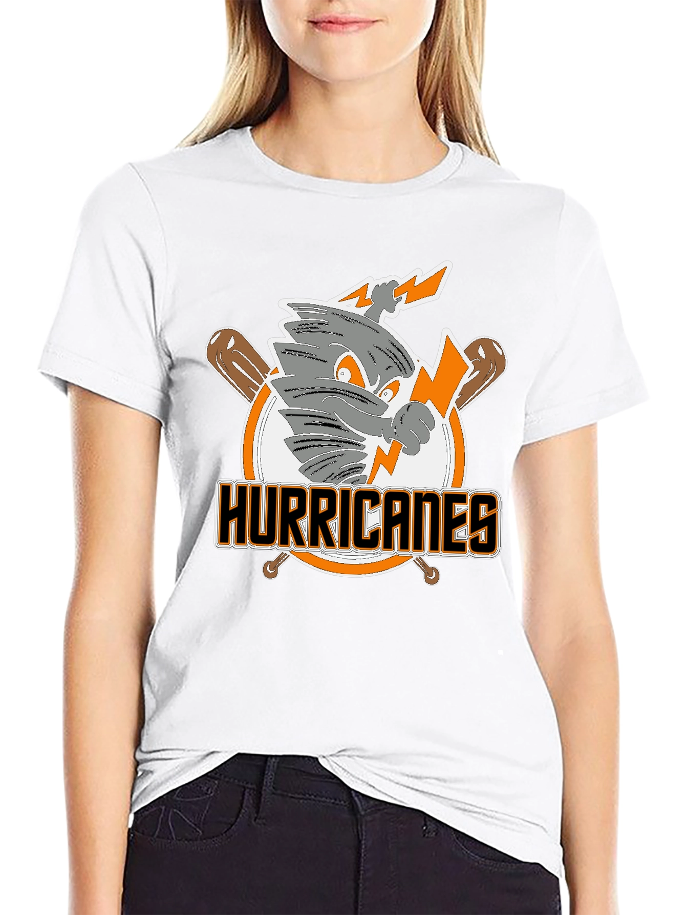 Hurricanes Baseball Graphic T-Shirt