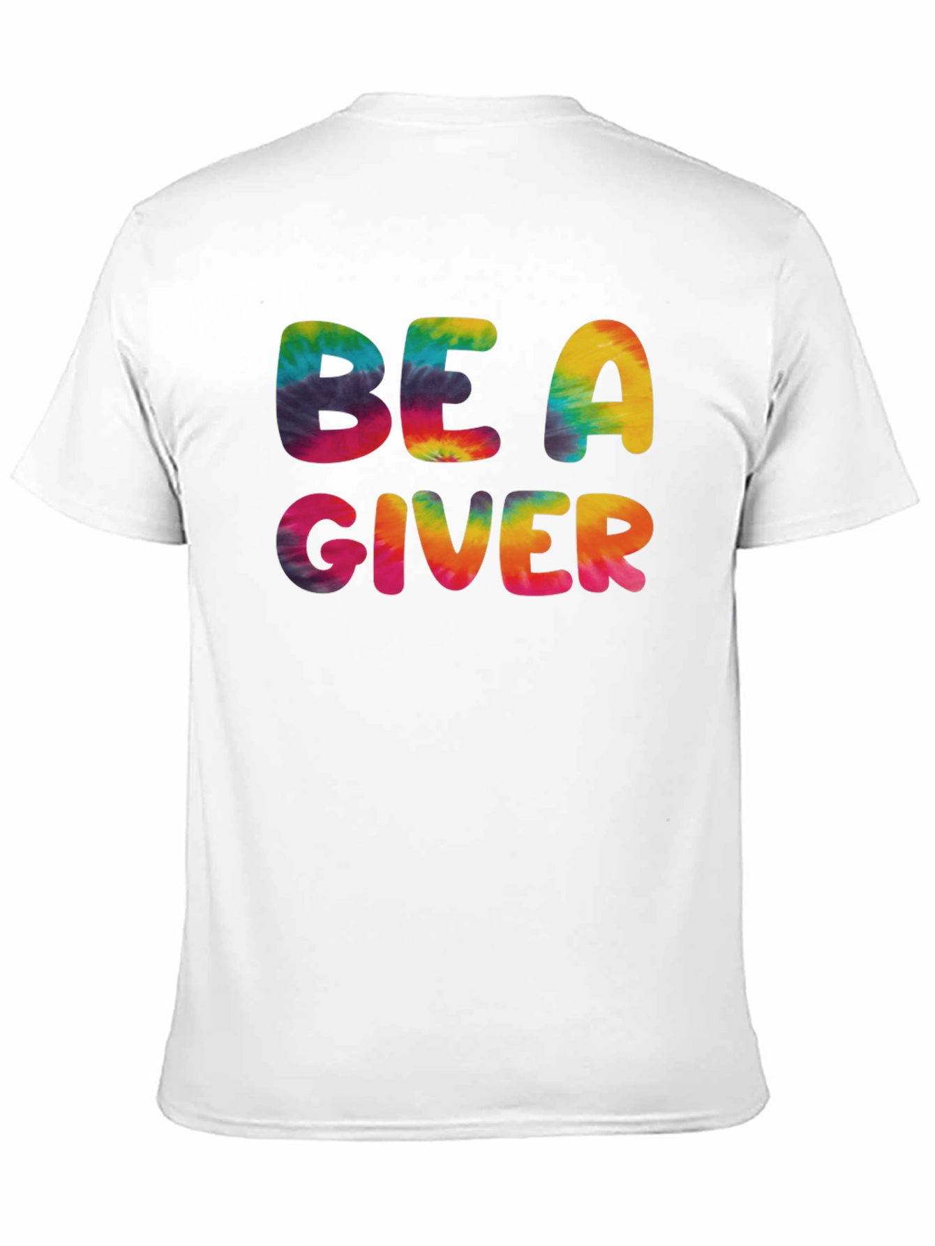 Be A Giver Tie Dye Graphic Tee