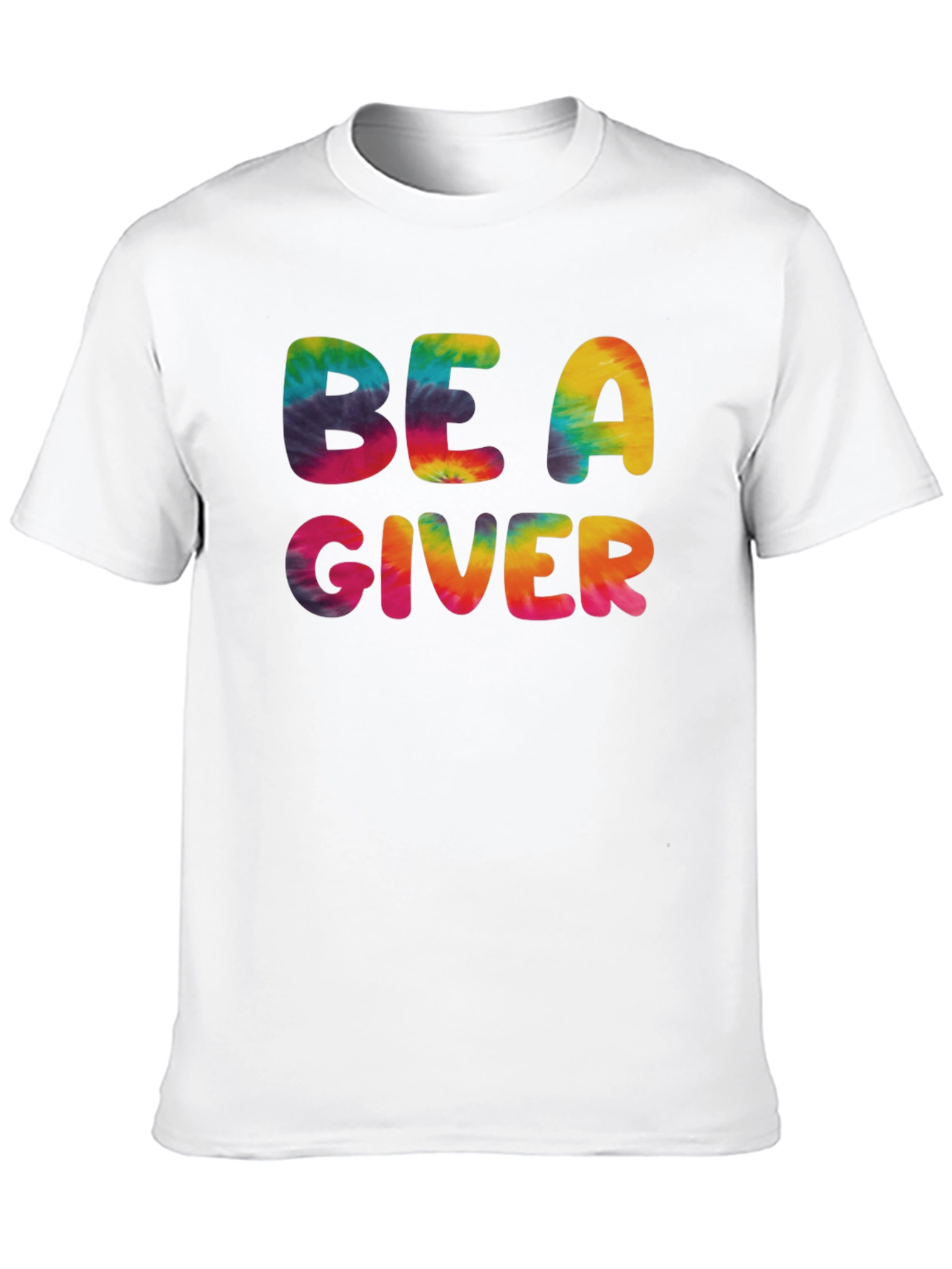 Be A Giver Tie Dye Graphic Tee