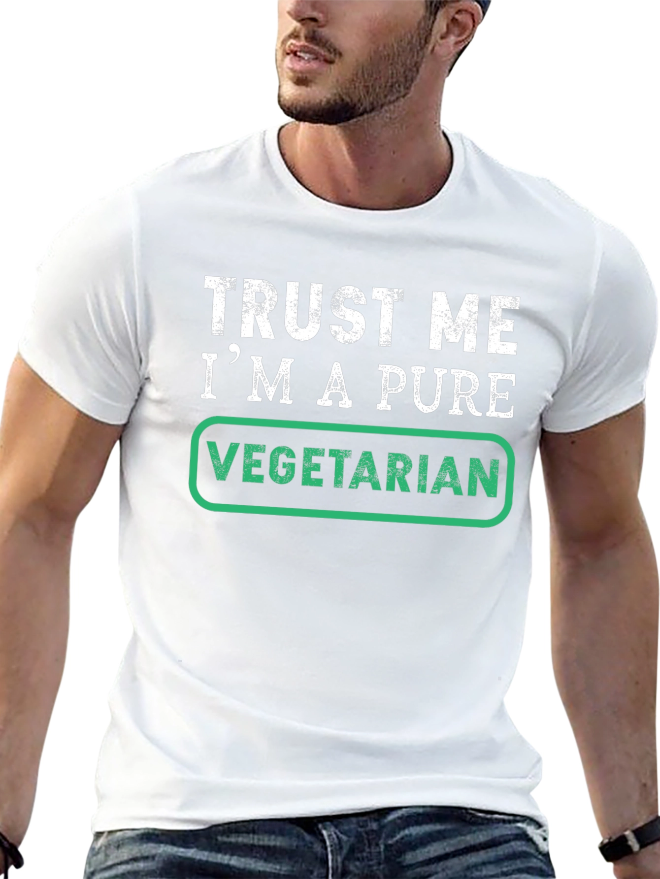 Trust Me Im A Pure Vegetarian T-Shirt