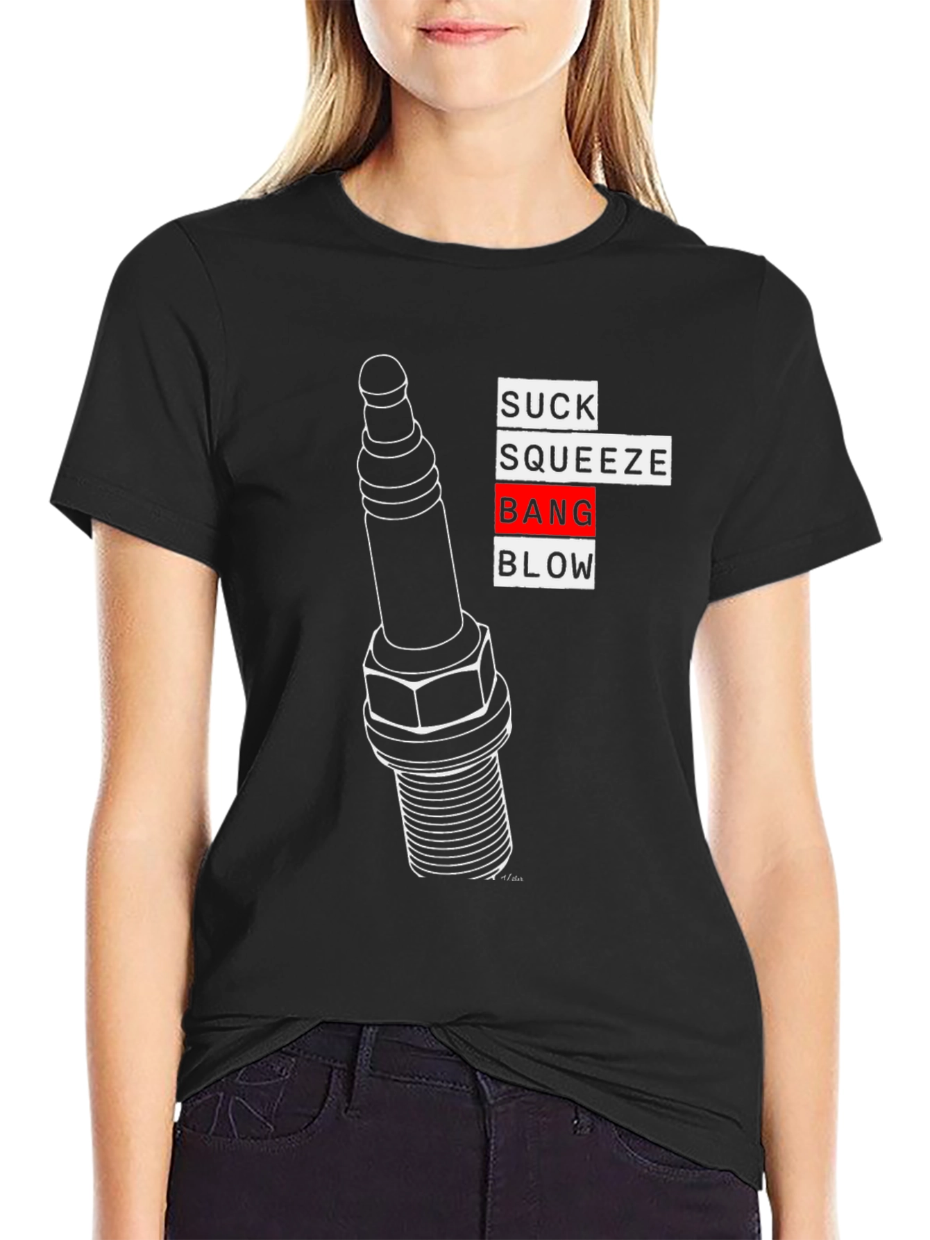 Suck Squeeze Bang Blow Engine T-Shirt