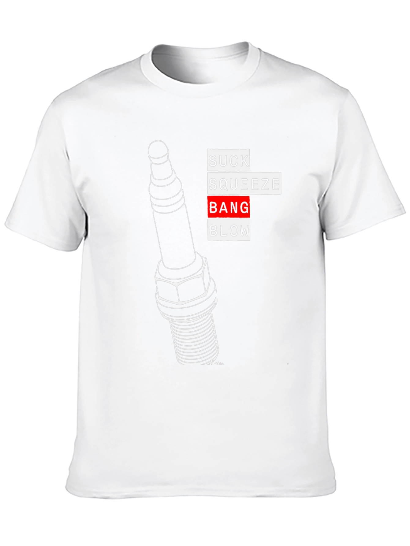 Suck Squeeze Bang Blow Engine T-Shirt