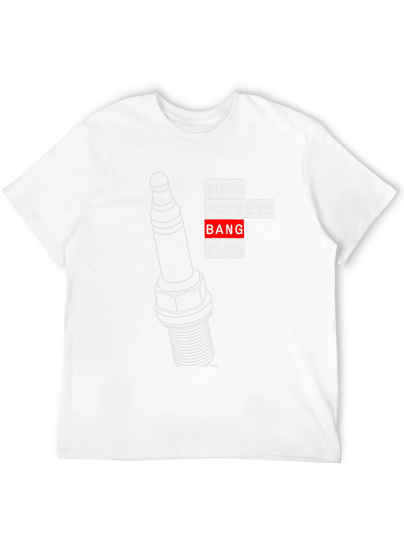 Suck Squeeze Bang Blow Engine T-Shirt