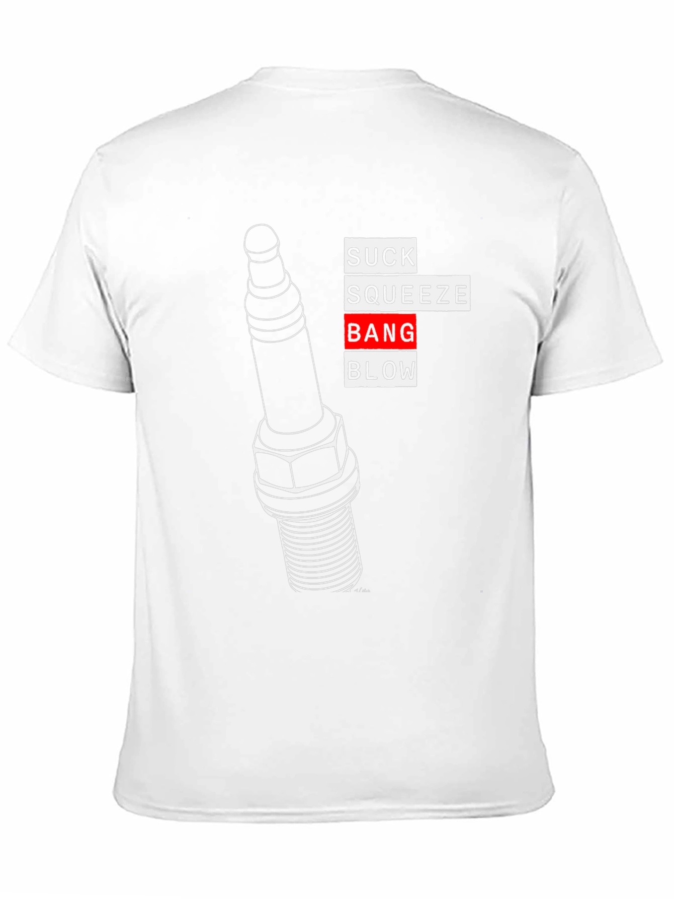 Suck Squeeze Bang Blow Engine T-Shirt