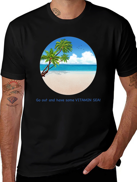 Vitamin Sea Beach T-Shirt - Vacation Ready!