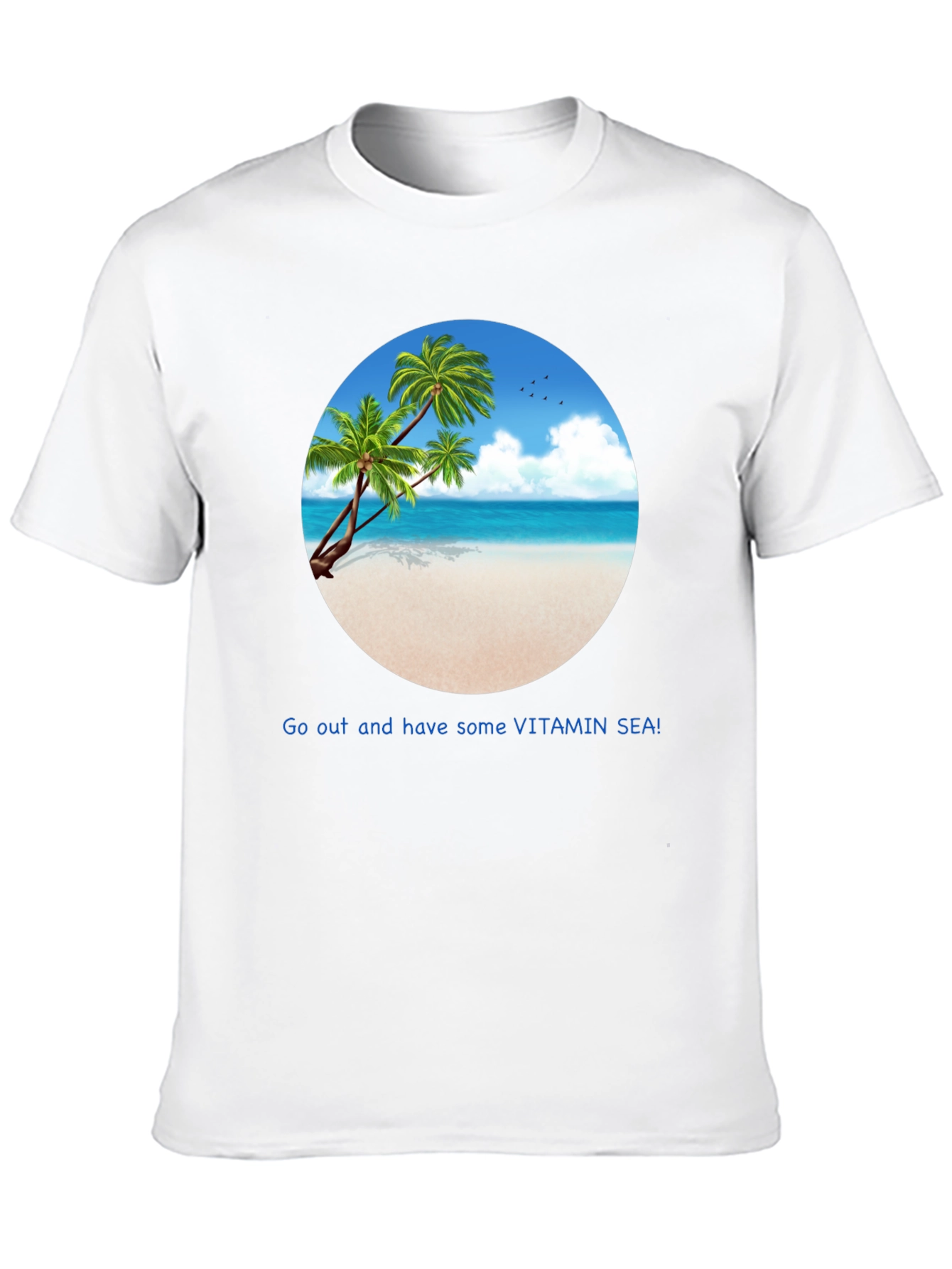 Vitamin Sea Beach T-Shirt - Vacation Ready!