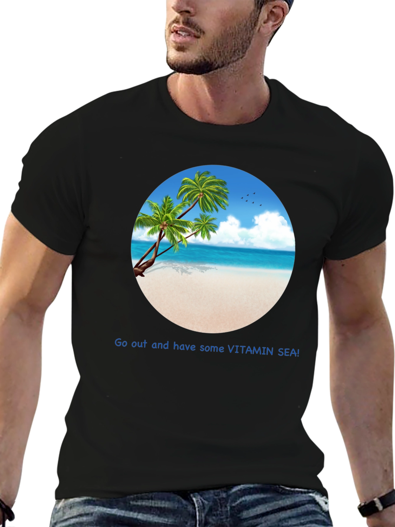 Vitamin Sea Beach T-Shirt - Vacation Ready!