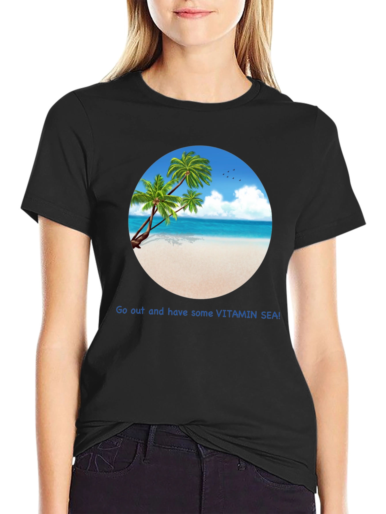 Vitamin Sea Beach T-Shirt - Vacation Ready!