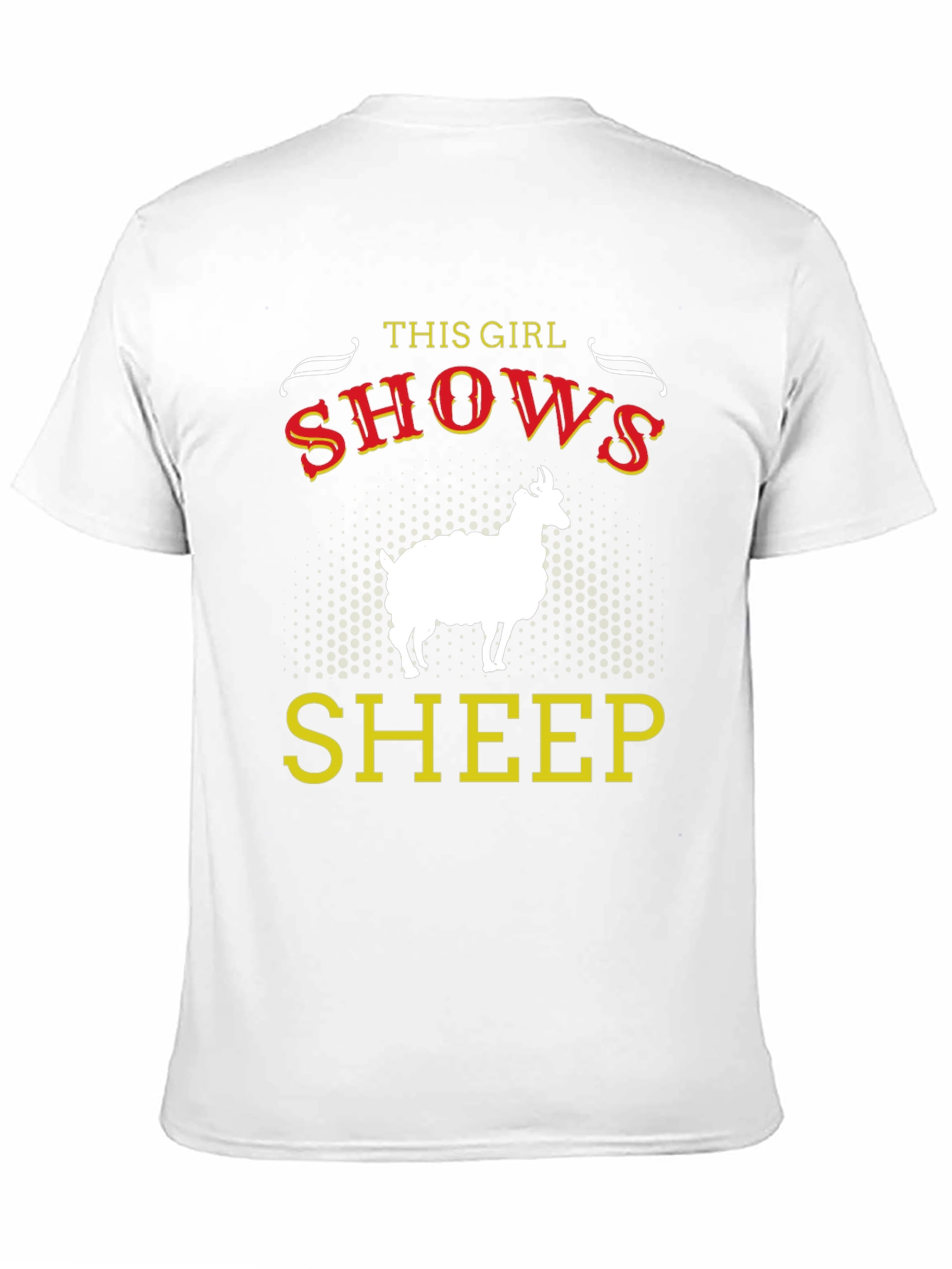 This Girl Shows Sheep Graphic T-Shirt