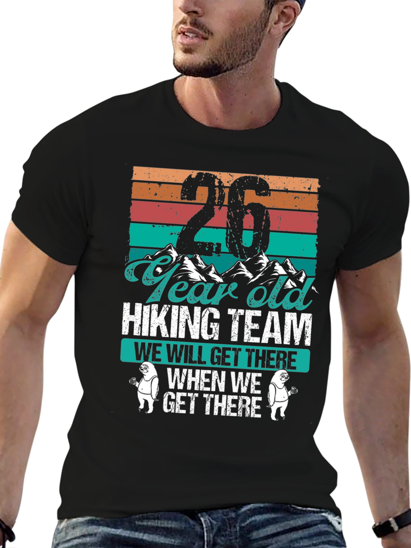 26 Year Old Hiking Team T-Shirt