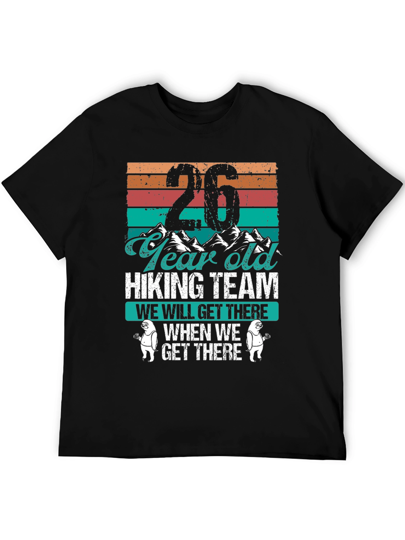 26 Year Old Hiking Team T-Shirt