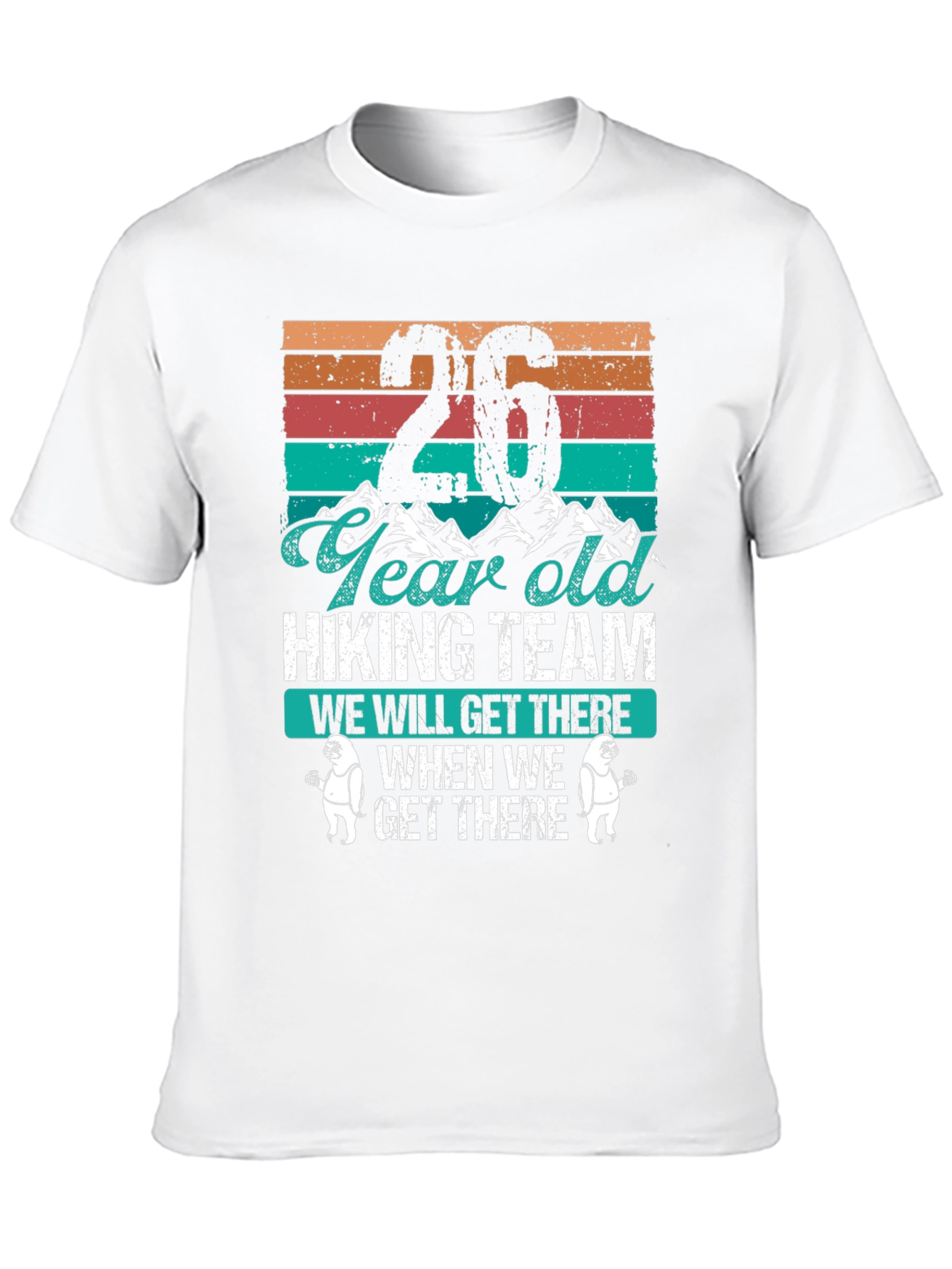 26 Year Old Hiking Team T-Shirt