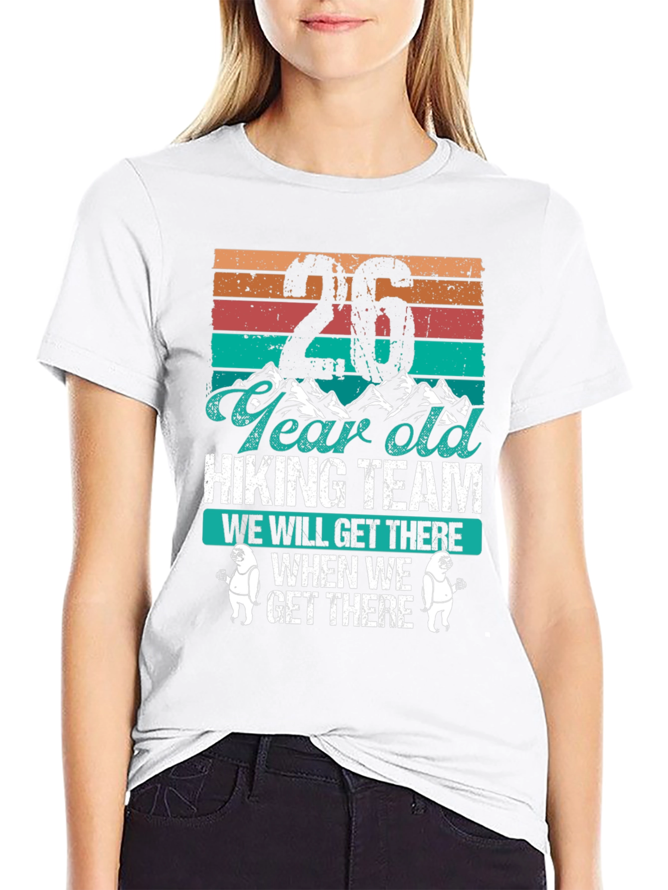 26 Year Old Hiking Team T-Shirt