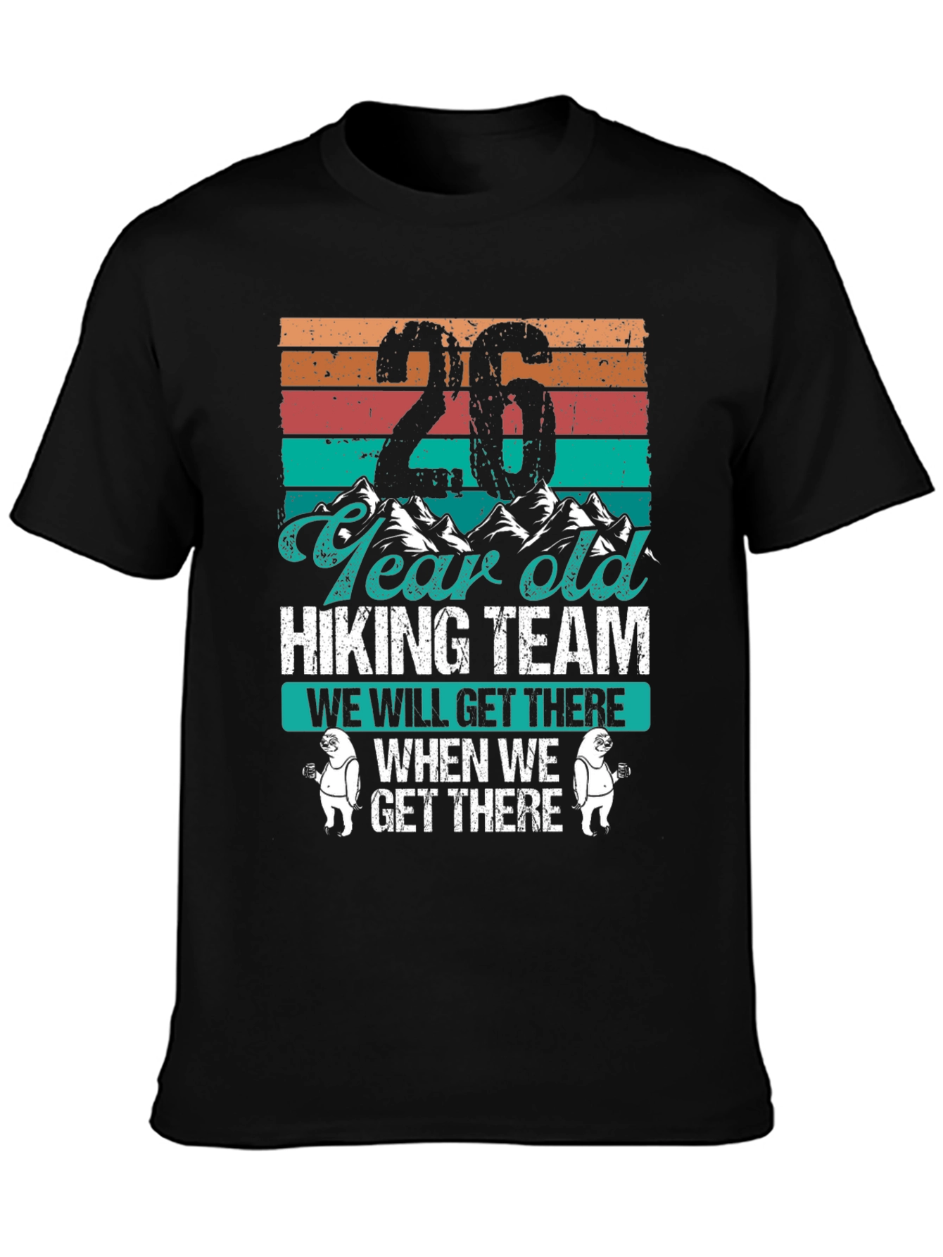 26 Year Old Hiking Team T-Shirt