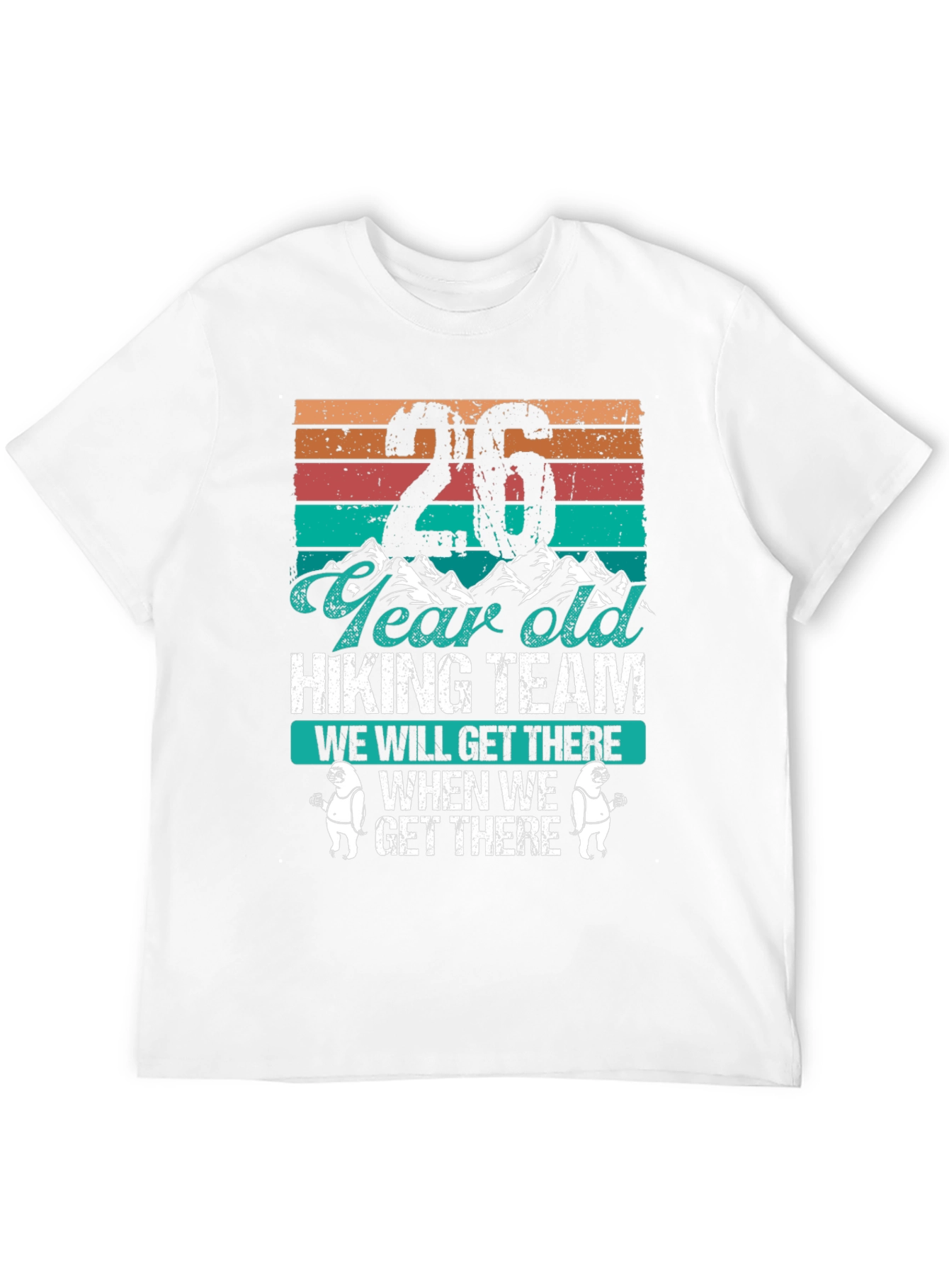 26 Year Old Hiking Team T-Shirt