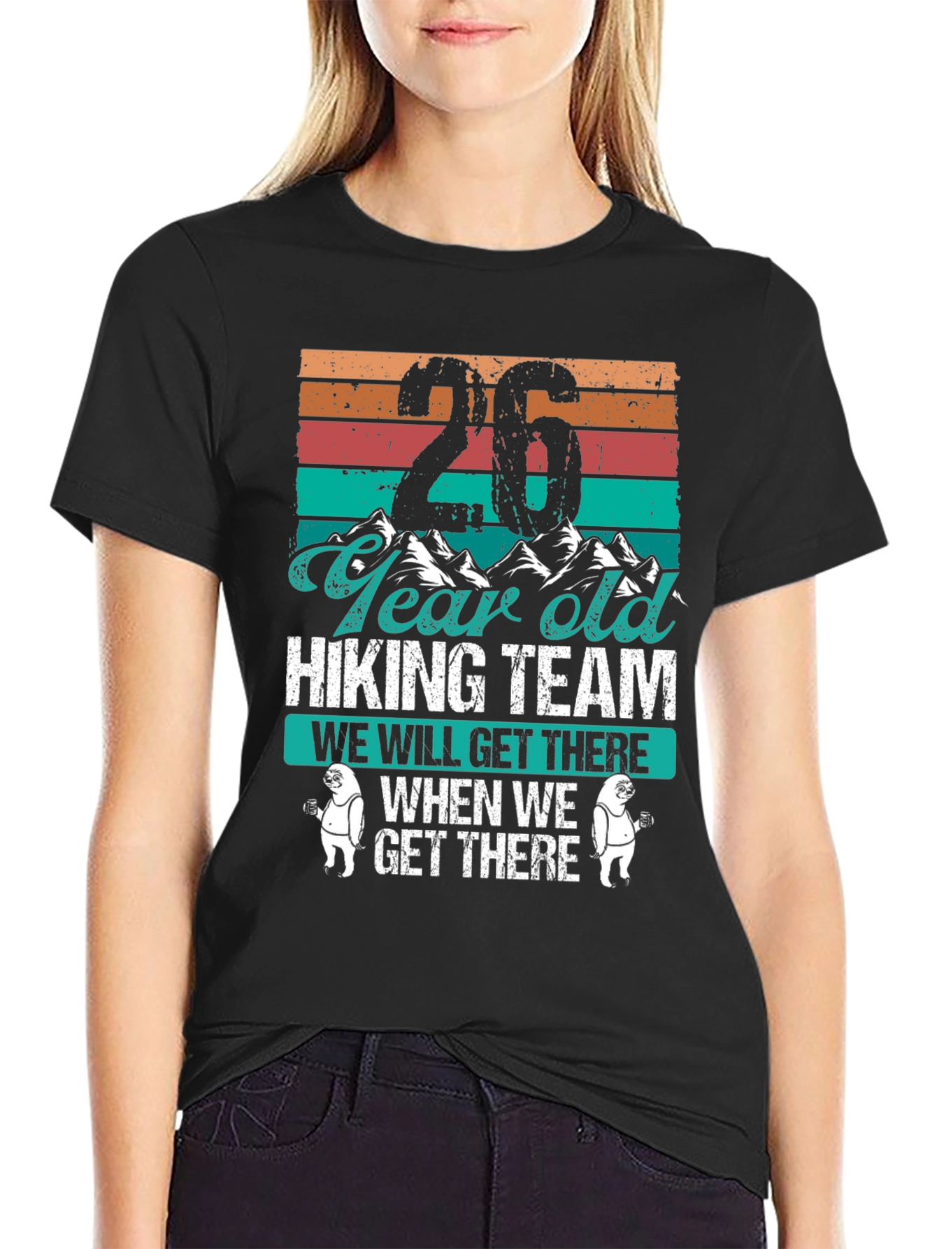 26 Year Old Hiking Team T-Shirt