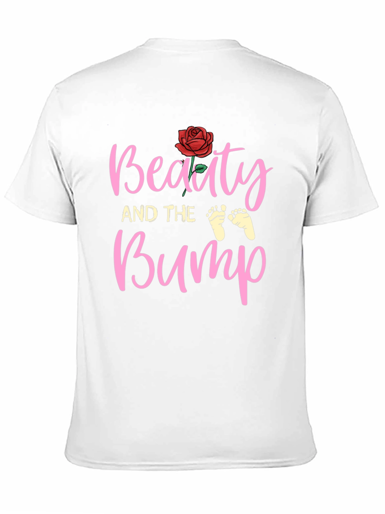 Beauty and the Bump Pregnancy T-Shirt
