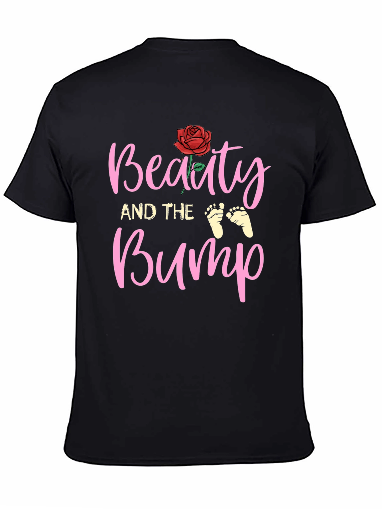 Beauty and the Bump Pregnancy T-Shirt