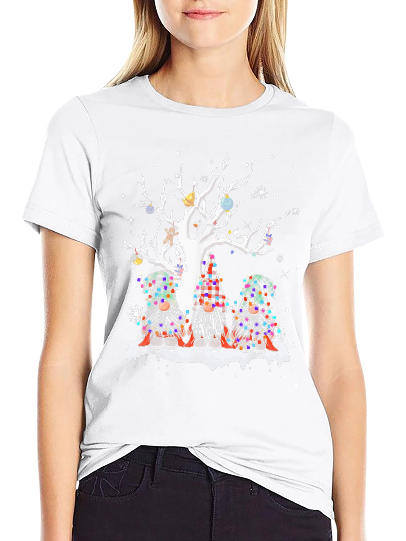 Festive Gnome Christmas T-Shirt