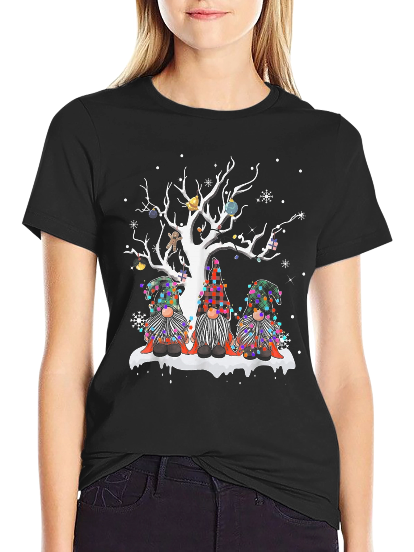 Festive Gnome Christmas T-Shirt