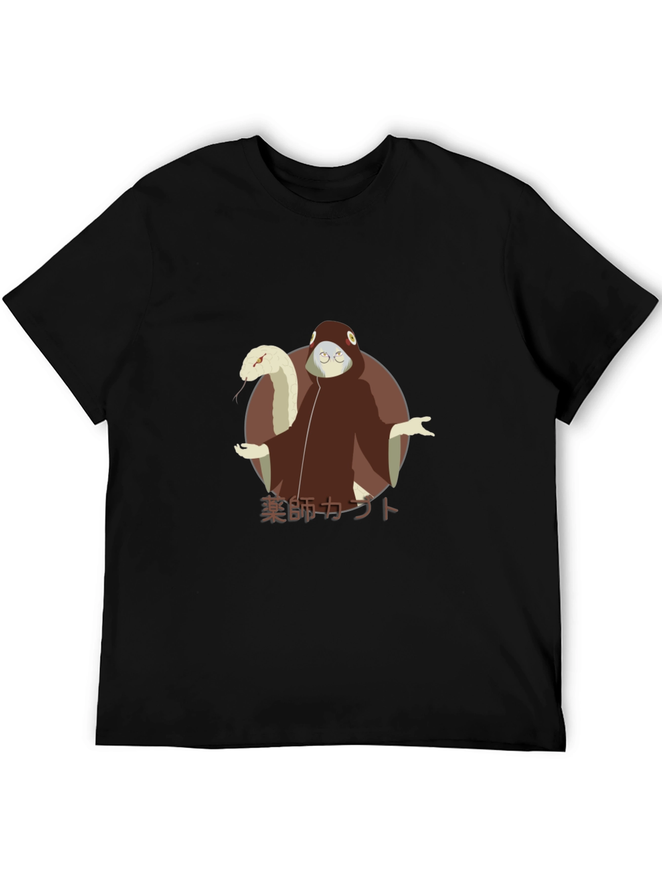 Anime Kabuto Yakushi Graphic T-Shirt