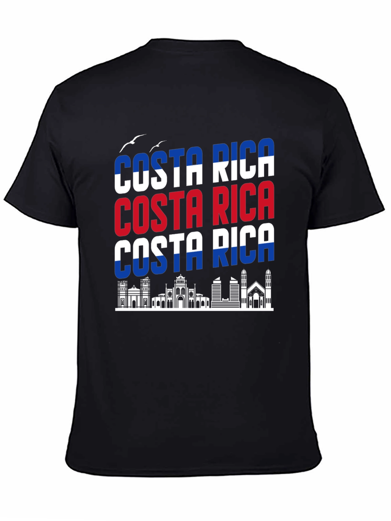 Costa Rica Skyline Graphic Tee