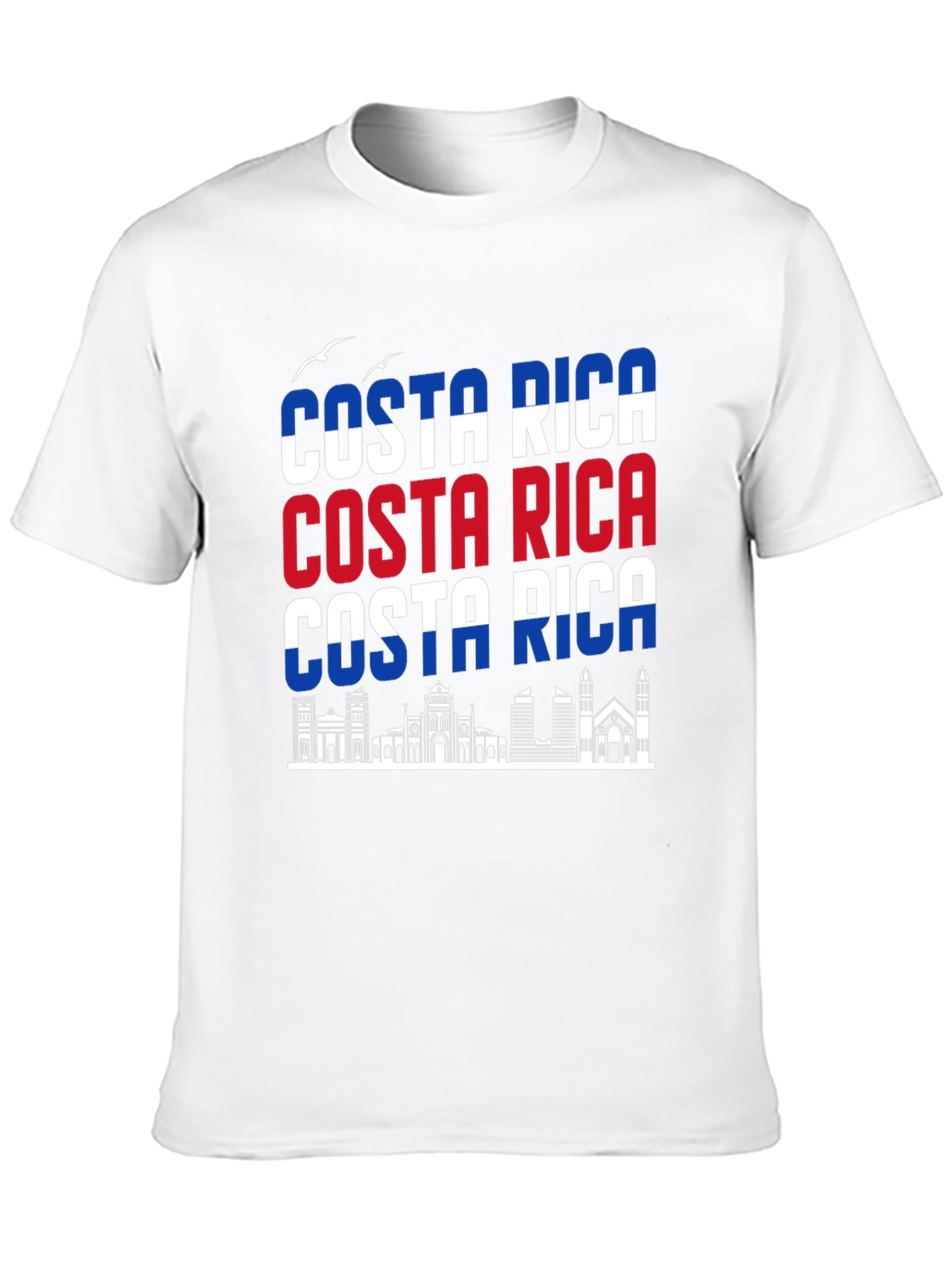 Costa Rica Skyline Graphic Tee
