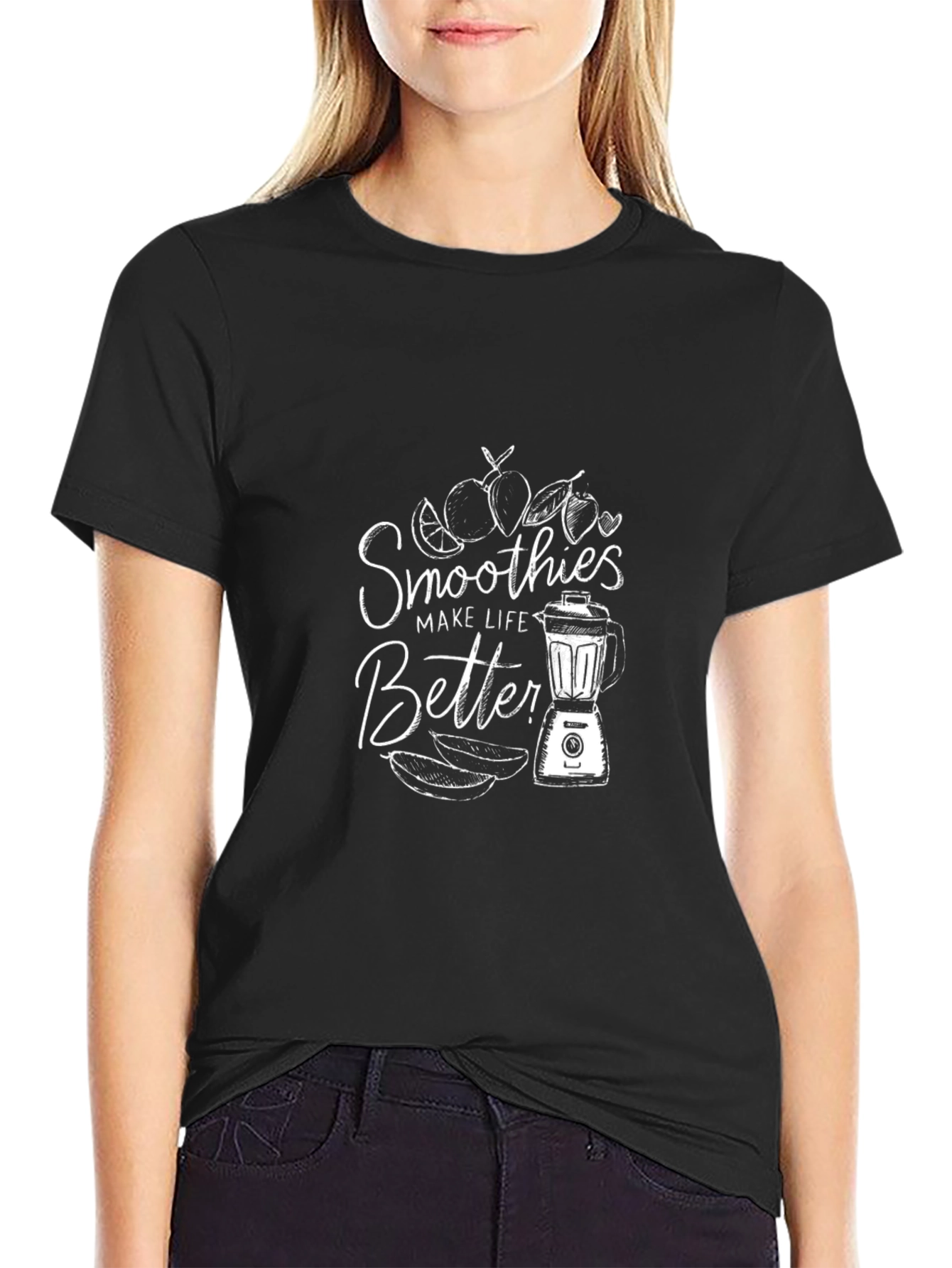 Smoothies Make Life Better Graphic T-Shirt