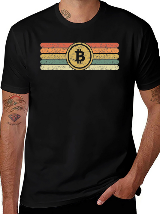 Bitcoin Retro T-Shirt - Crypto Vintage Design