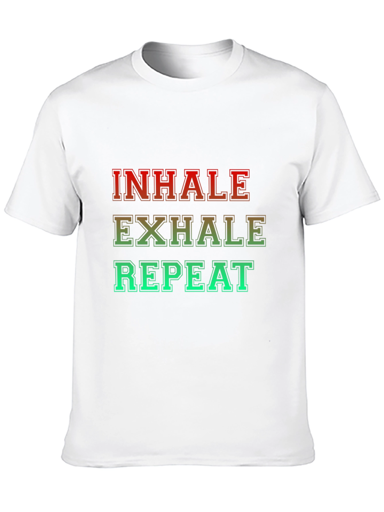 Inhale Exhale Repeat Graphic T-Shirt