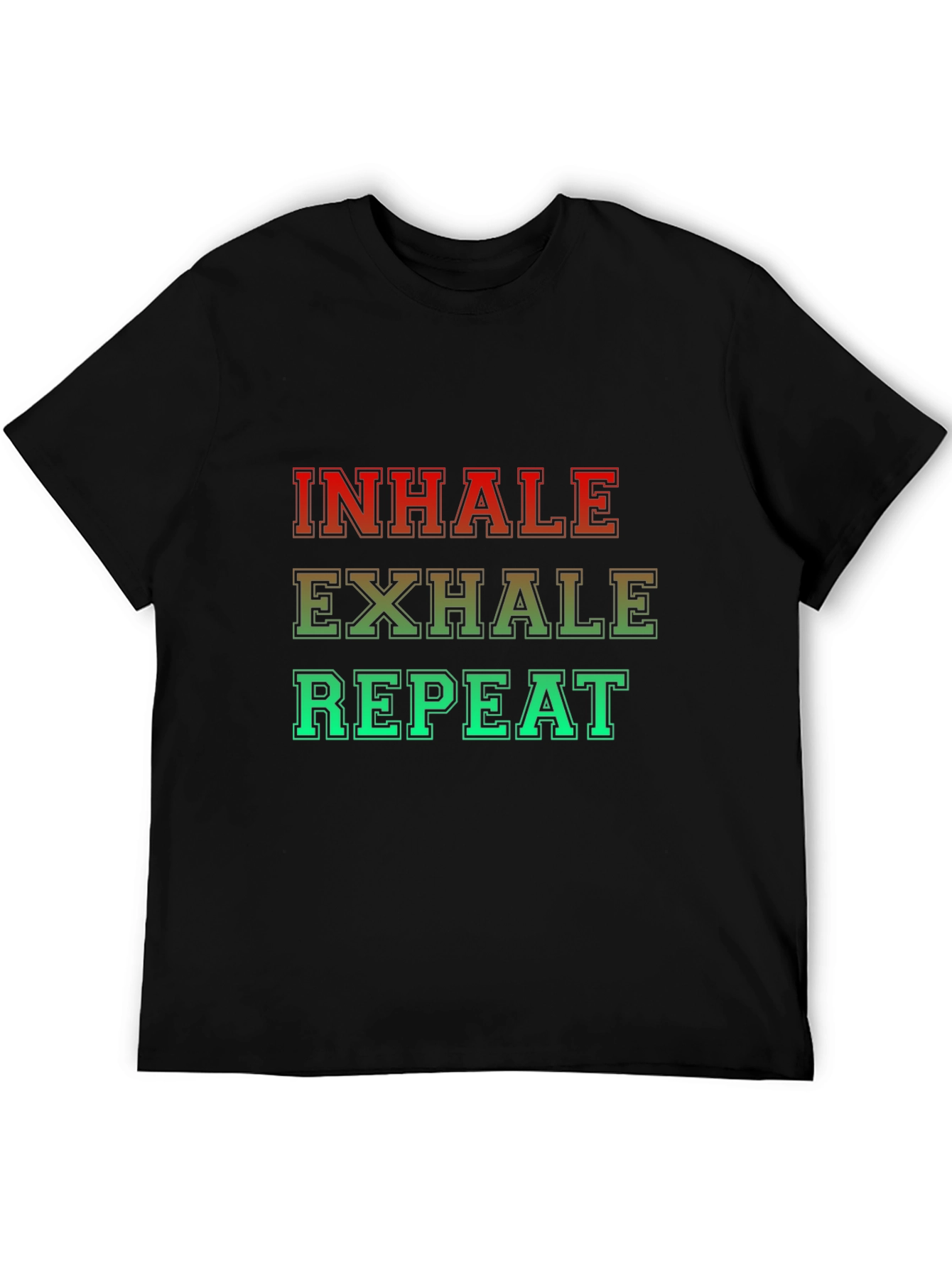 Inhale Exhale Repeat Graphic T-Shirt