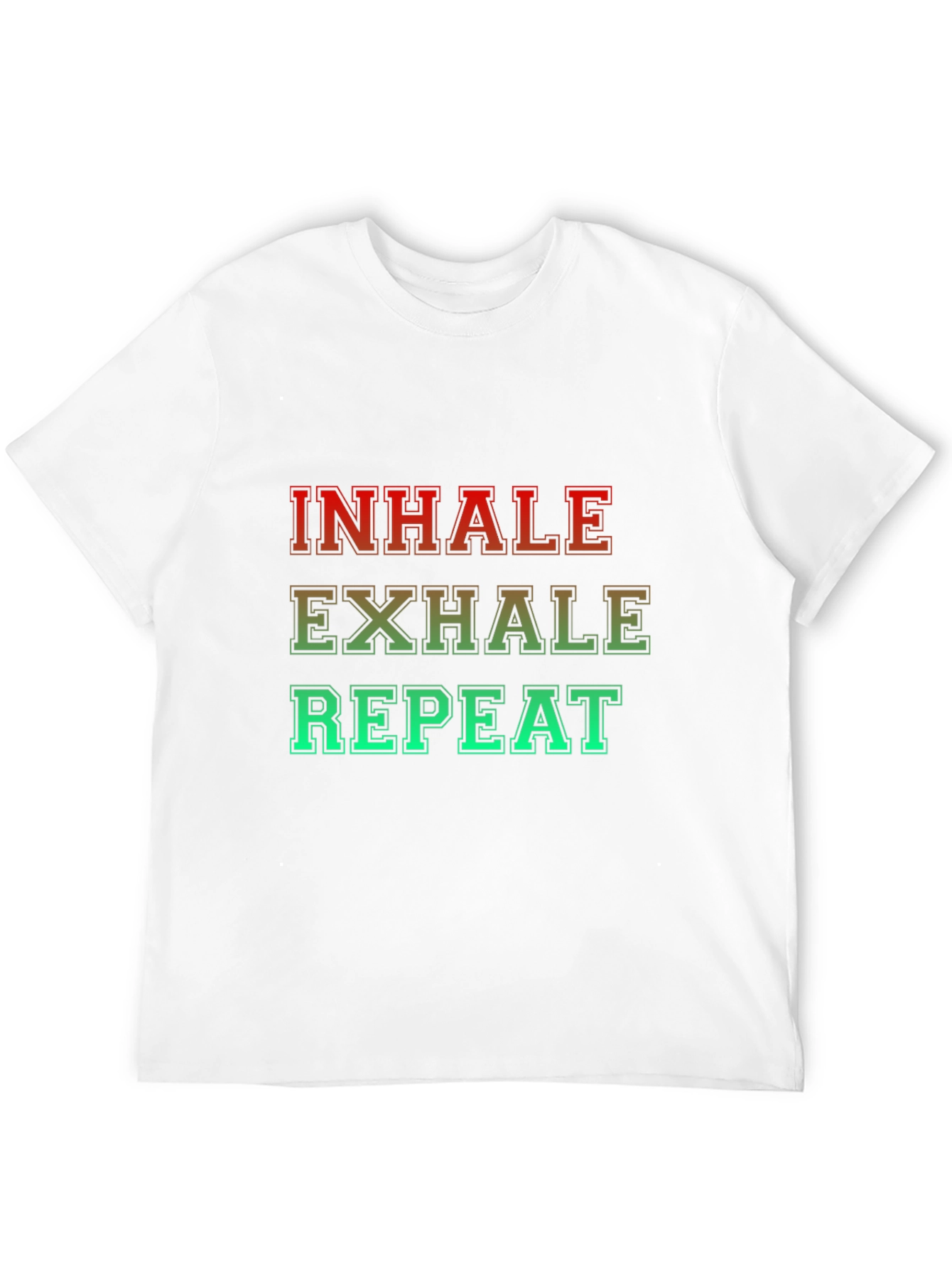 Inhale Exhale Repeat Graphic T-Shirt