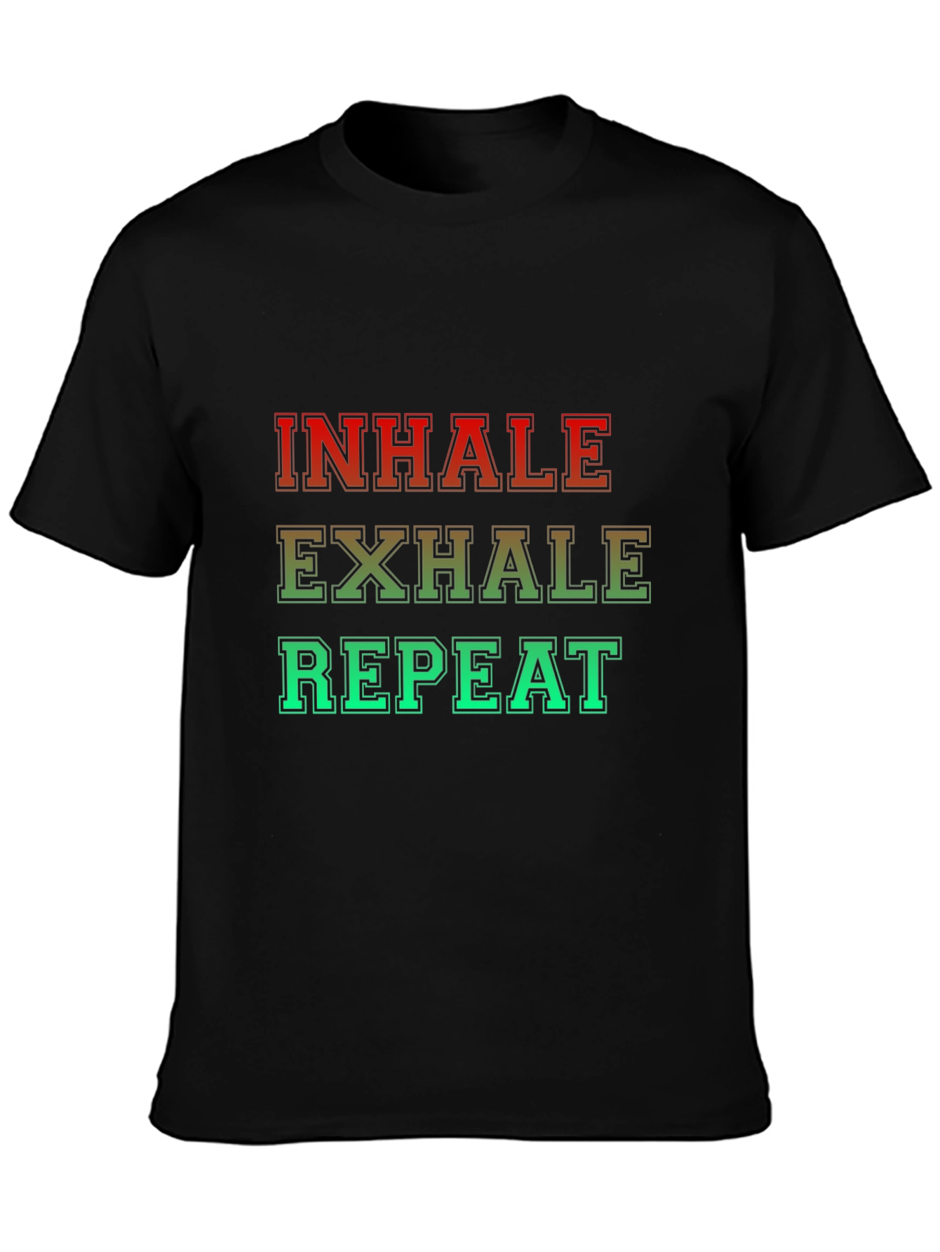 Inhale Exhale Repeat Graphic T-Shirt
