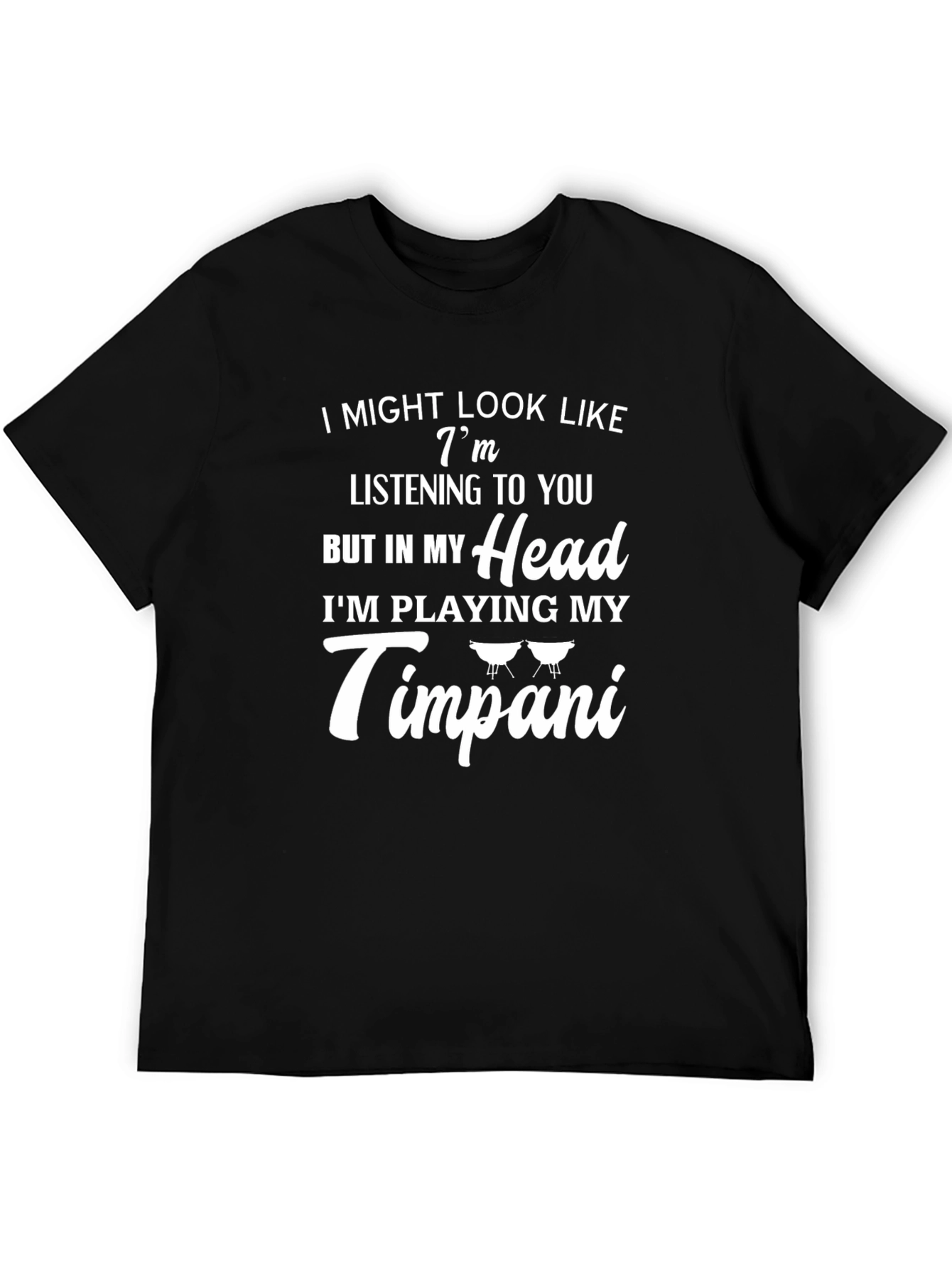 Timpani Head T-Shirt - Musicians Mind Tee