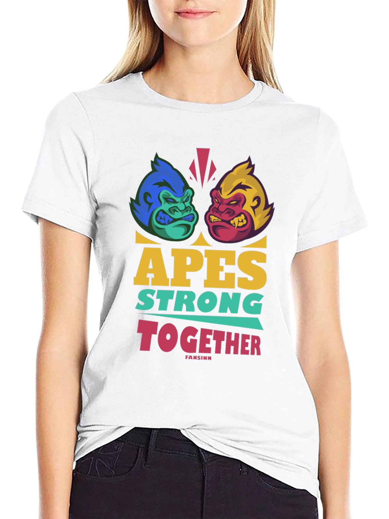 Apes Strong Together Graphic T-Shirt