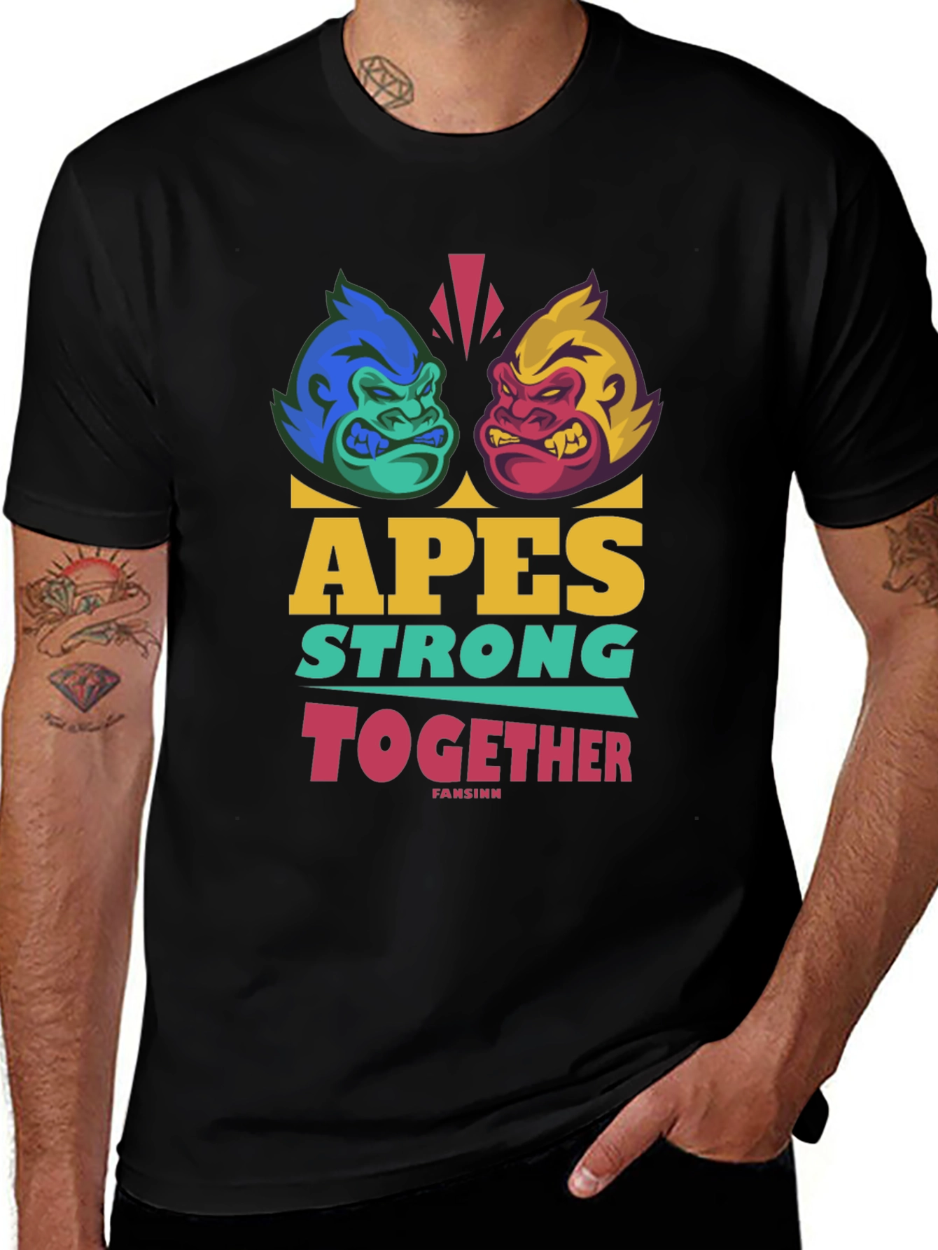 Apes Strong Together Graphic T-Shirt