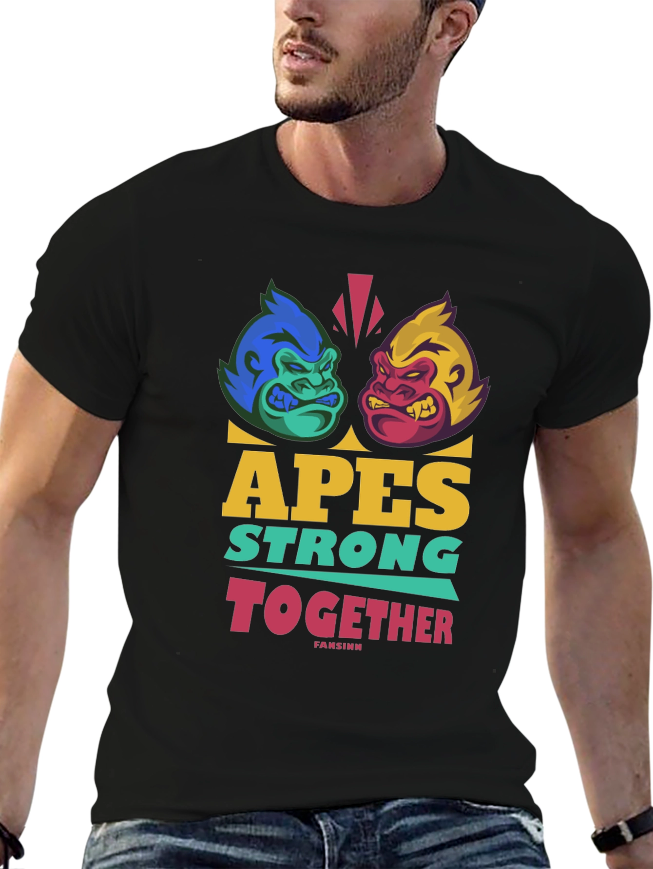 Apes Strong Together Graphic T-Shirt