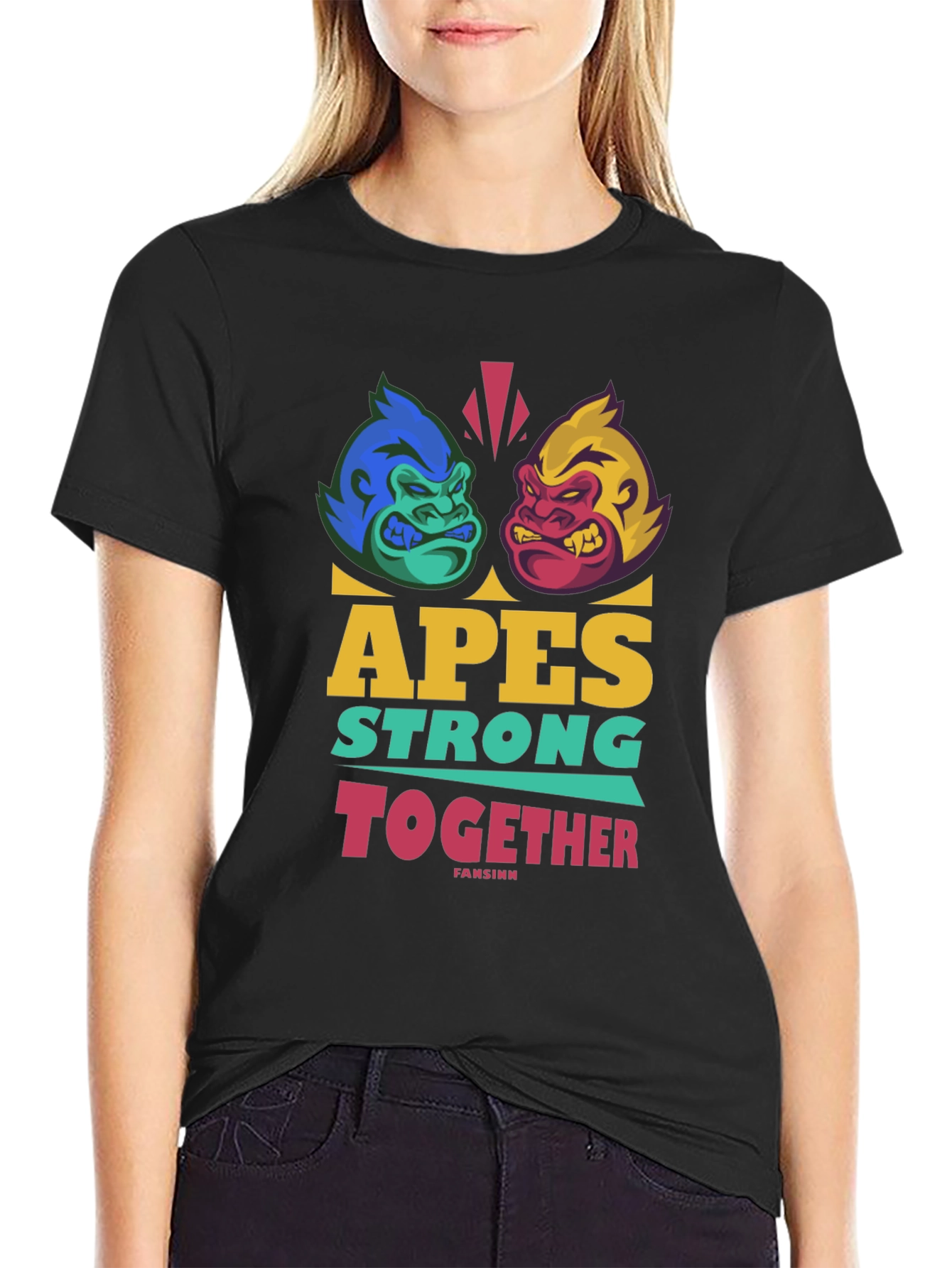 Apes Strong Together Graphic T-Shirt
