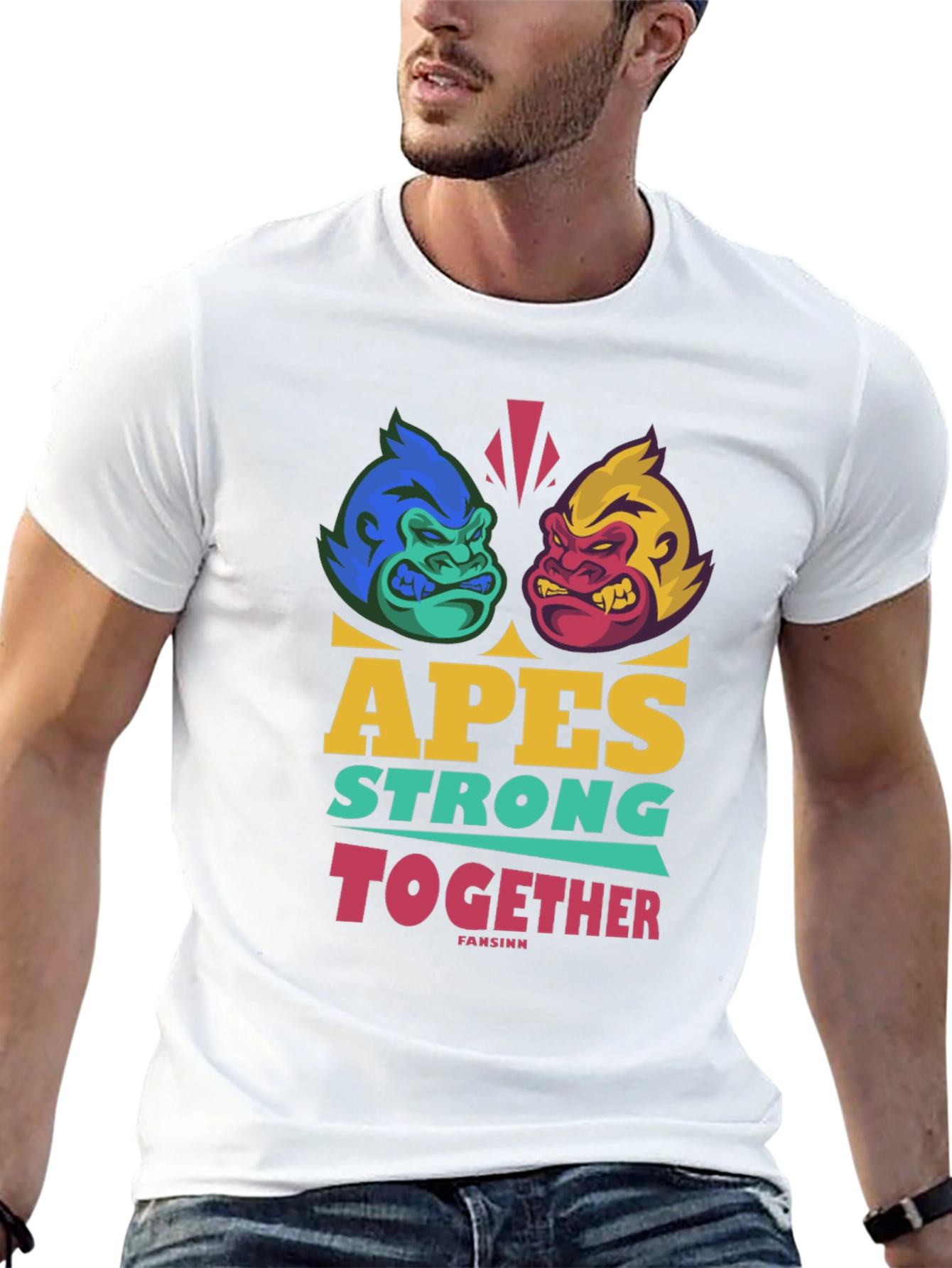 Apes Strong Together Graphic T-Shirt