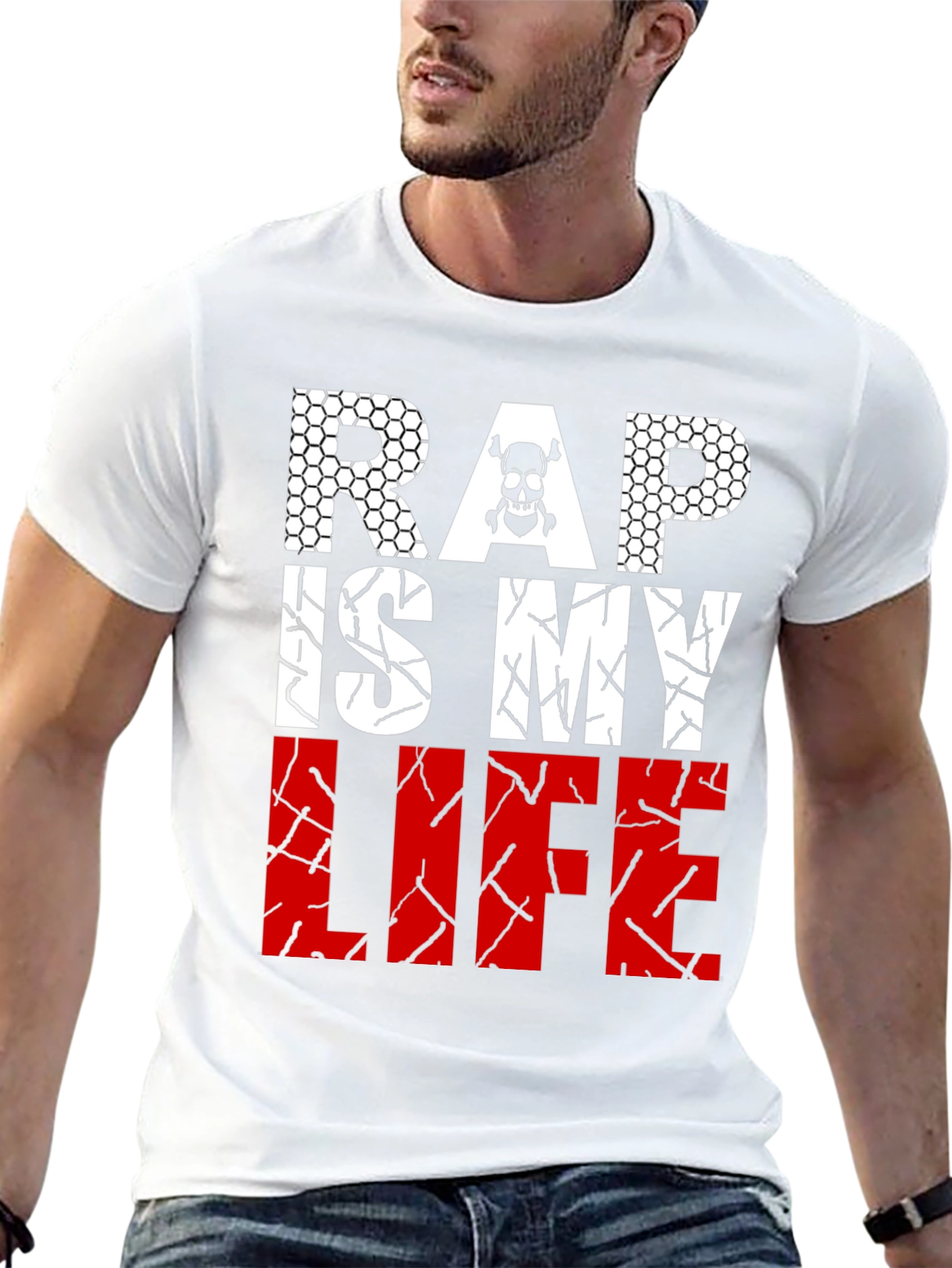 Rap is My Life Graphic T-Shirt